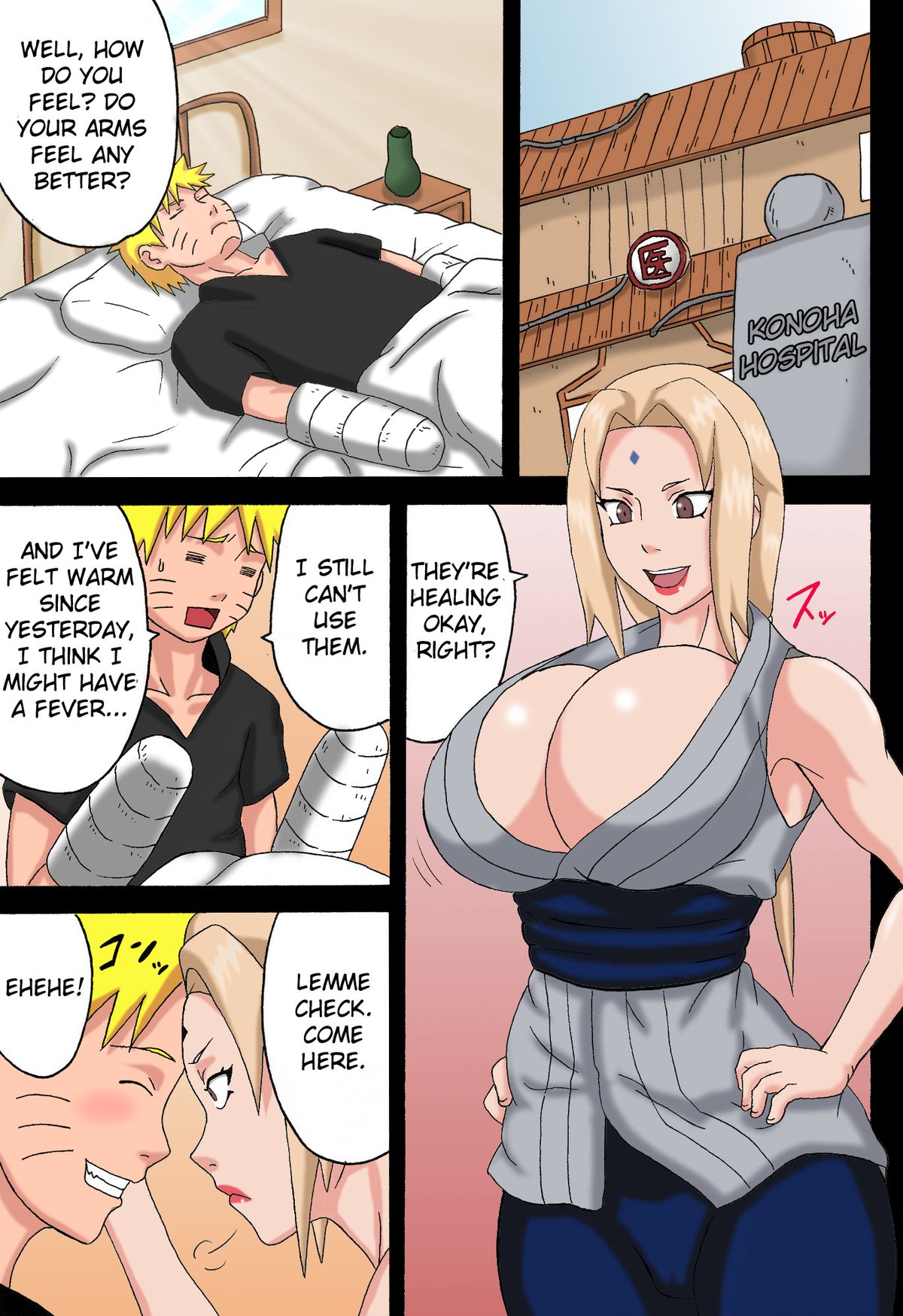 (C83) [NARUHO堂 (なるほど)] 木の葉の性処理係 (NARUTO -ナルト-) [英訳] [カラー化] [無修正]