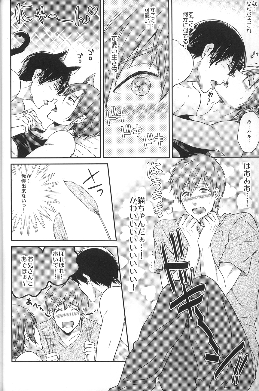 (GOOD COMIC CITY 20) [からあげオブザイヤー (からあげむちお)] 逆にねこにされちゃいました。 (Free!)