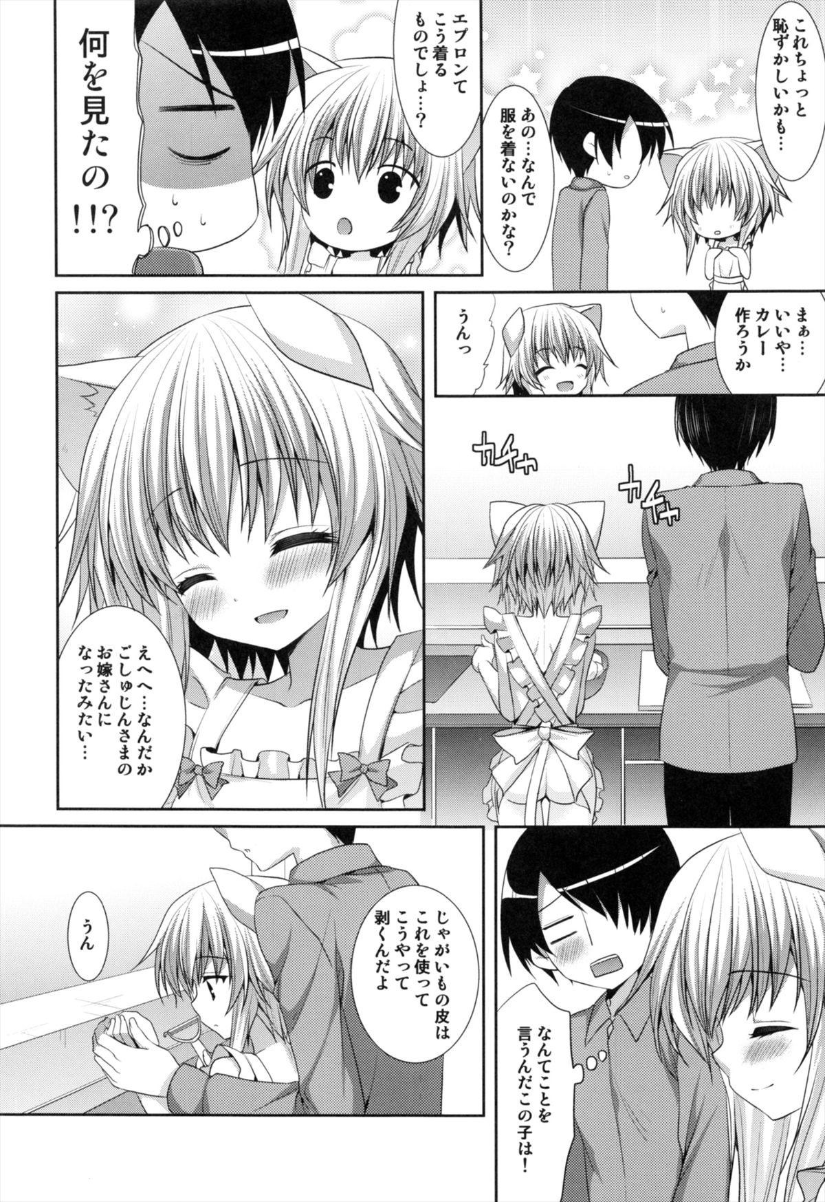 (COMIC1☆7) [ALMISM (水月あるみ)] ビターなコーヒーとシュガーなミルク「愛のエプロン」