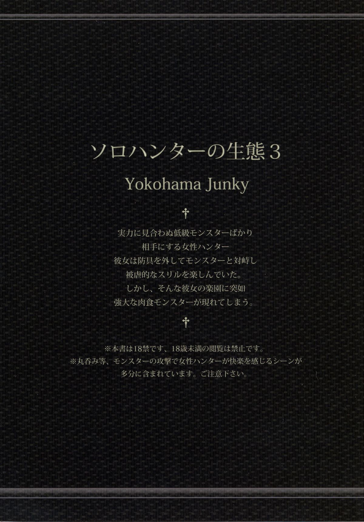 (C81) [Yokohama Junky (魔狩十織)] ソロハンターの生態3 (モンスターハンター) [英訳]