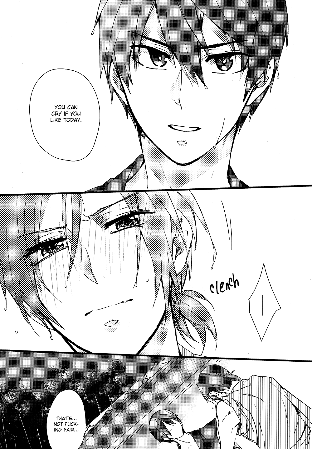 (GOOD COMIC CITY 20) [SKYJACK (北島)] なつのけもの (Free!) [英訳]