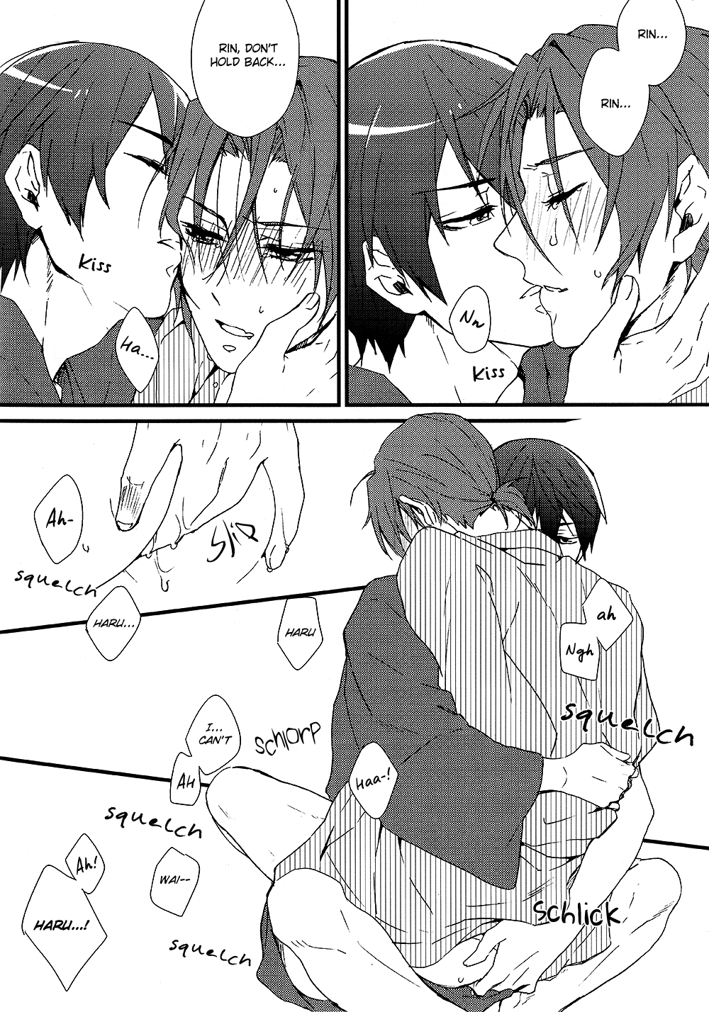 (GOOD COMIC CITY 20) [SKYJACK (北島)] なつのけもの (Free!) [英訳]