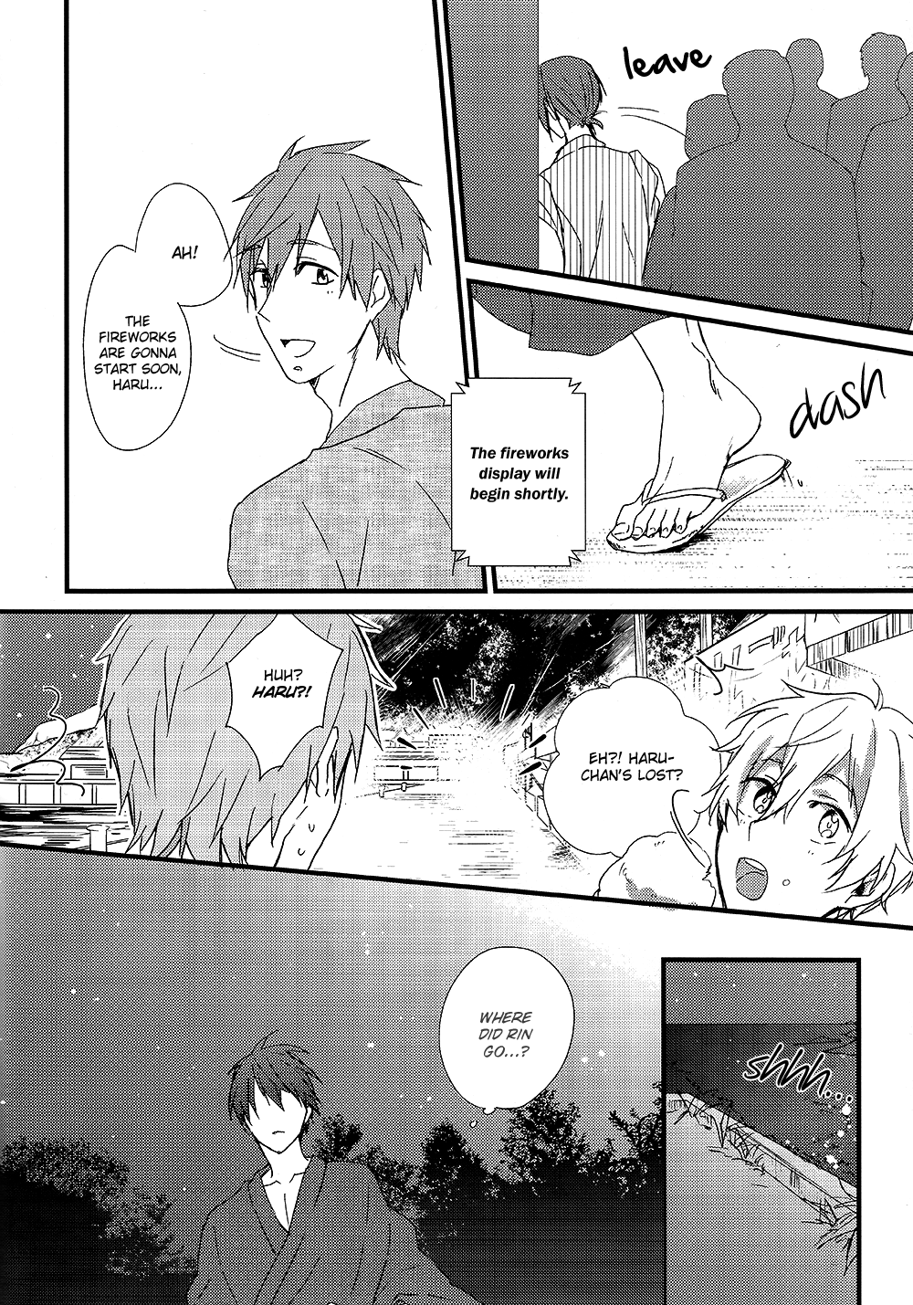 (GOOD COMIC CITY 20) [SKYJACK (北島)] なつのけもの (Free!) [英訳]