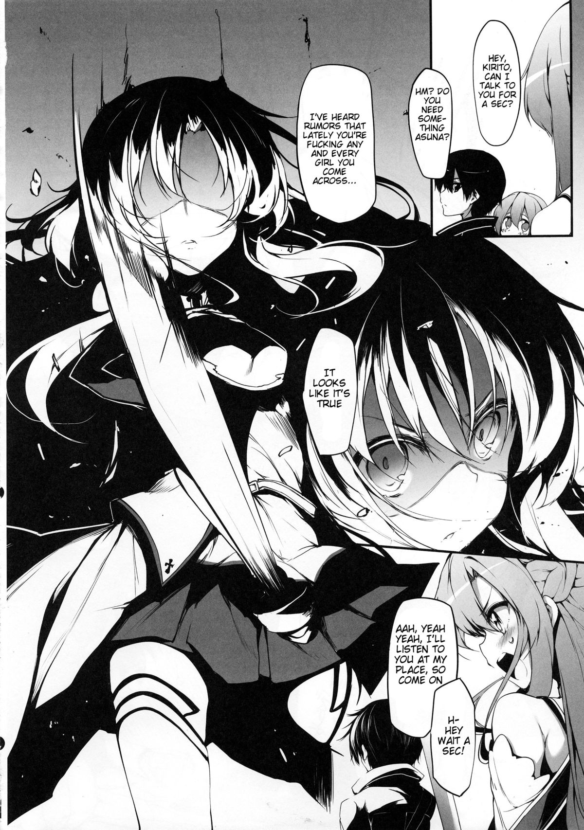 (C83) [Marked-two (まーくん)] ソードアート・オンラインDarkness：2.0 ～それいけ!最前線くん～ (ソードアート・オンライン) [英訳]