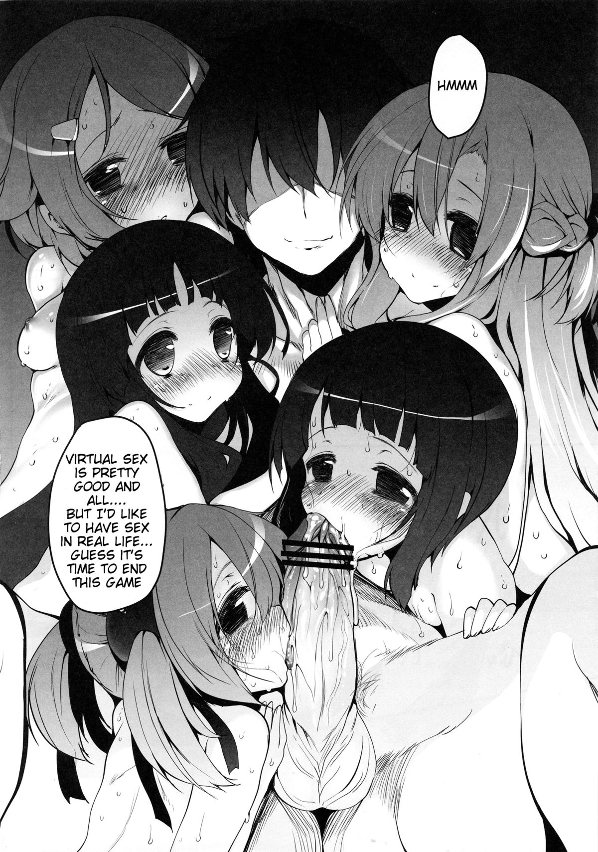 (C83) [Marked-two (まーくん)] ソードアート・オンラインDarkness：2.0 ～それいけ!最前線くん～ (ソードアート・オンライン) [英訳]
