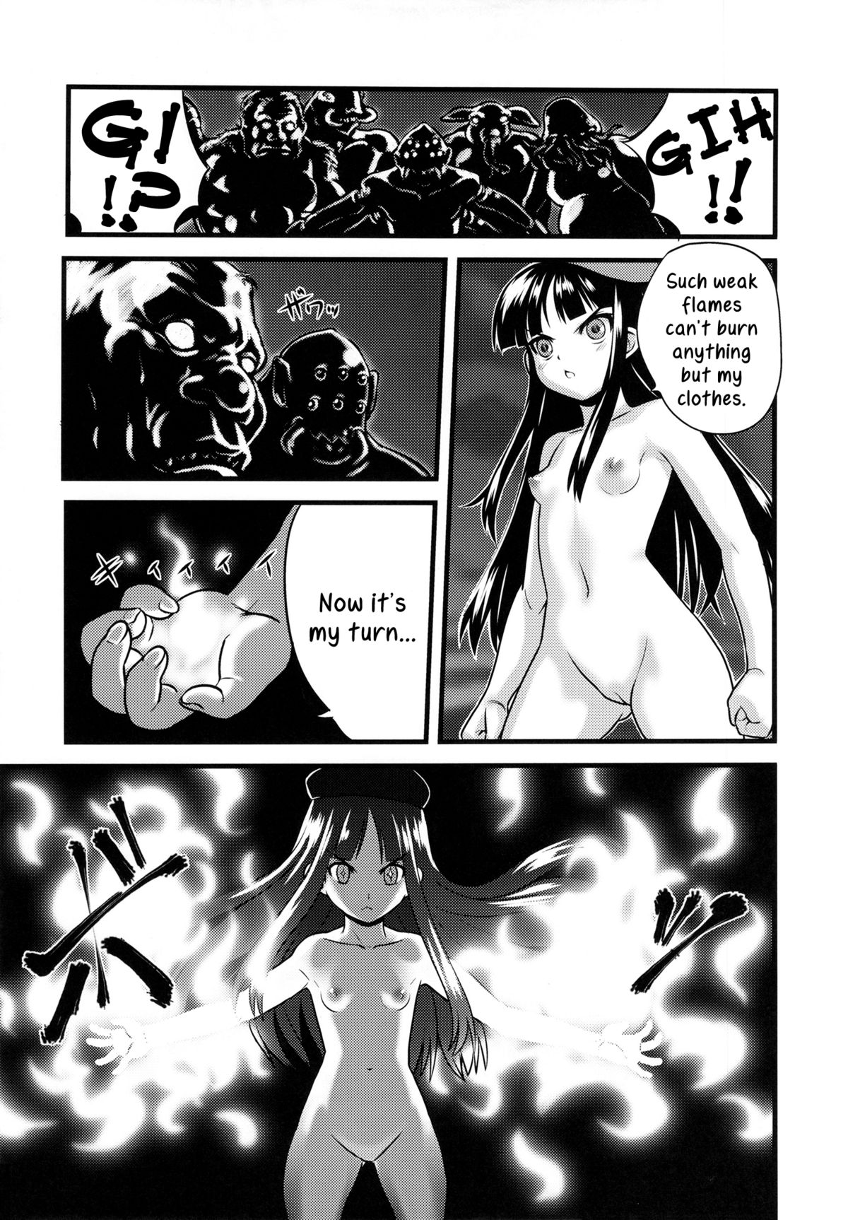 (C83) [774ハウス (774)] 裸姫穂乃火 絶頂覚醒豚交尾 [英訳]