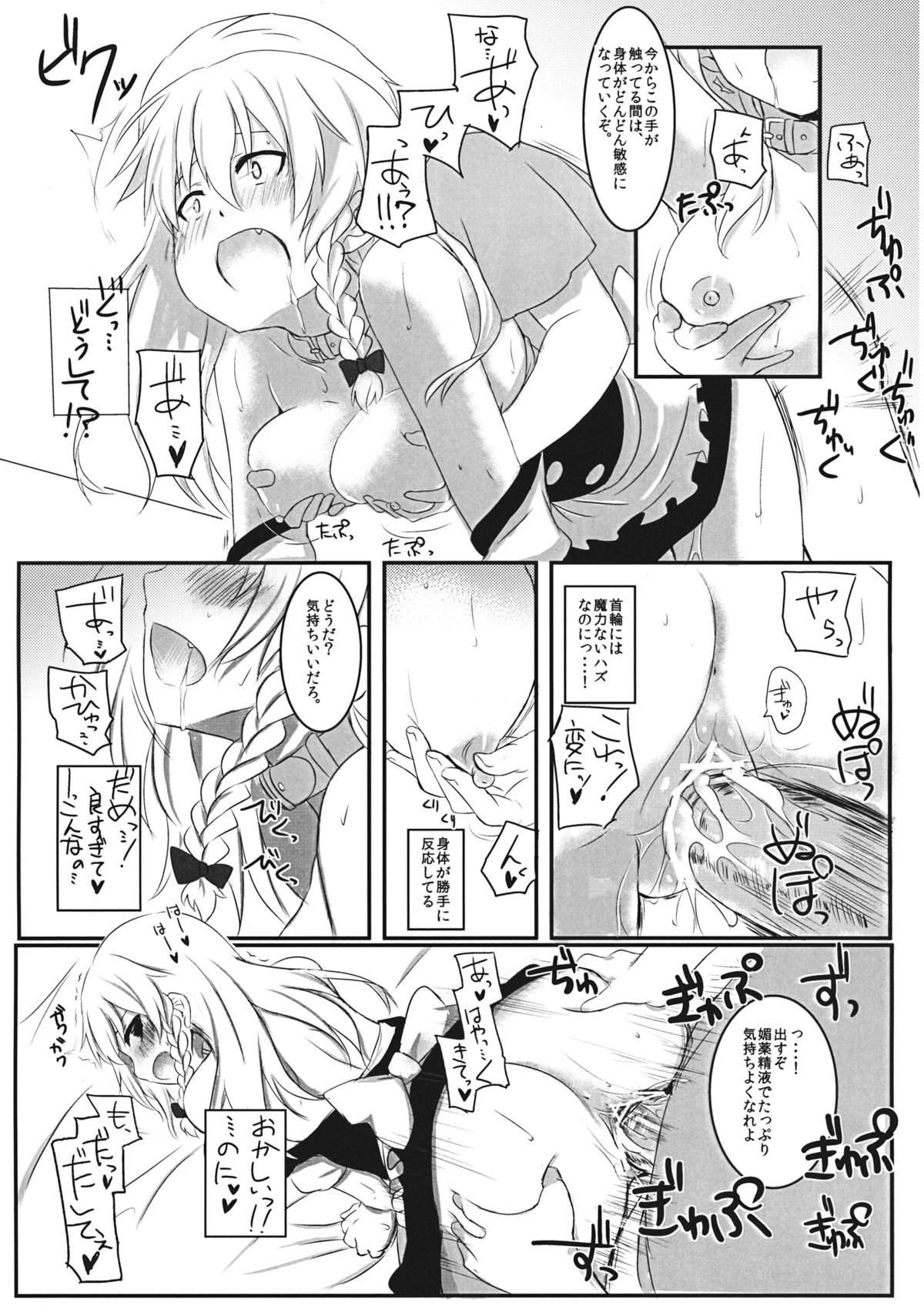 (C80) [すこっちぃ (トイチ)] まりさのくびわ2 (東方Project)