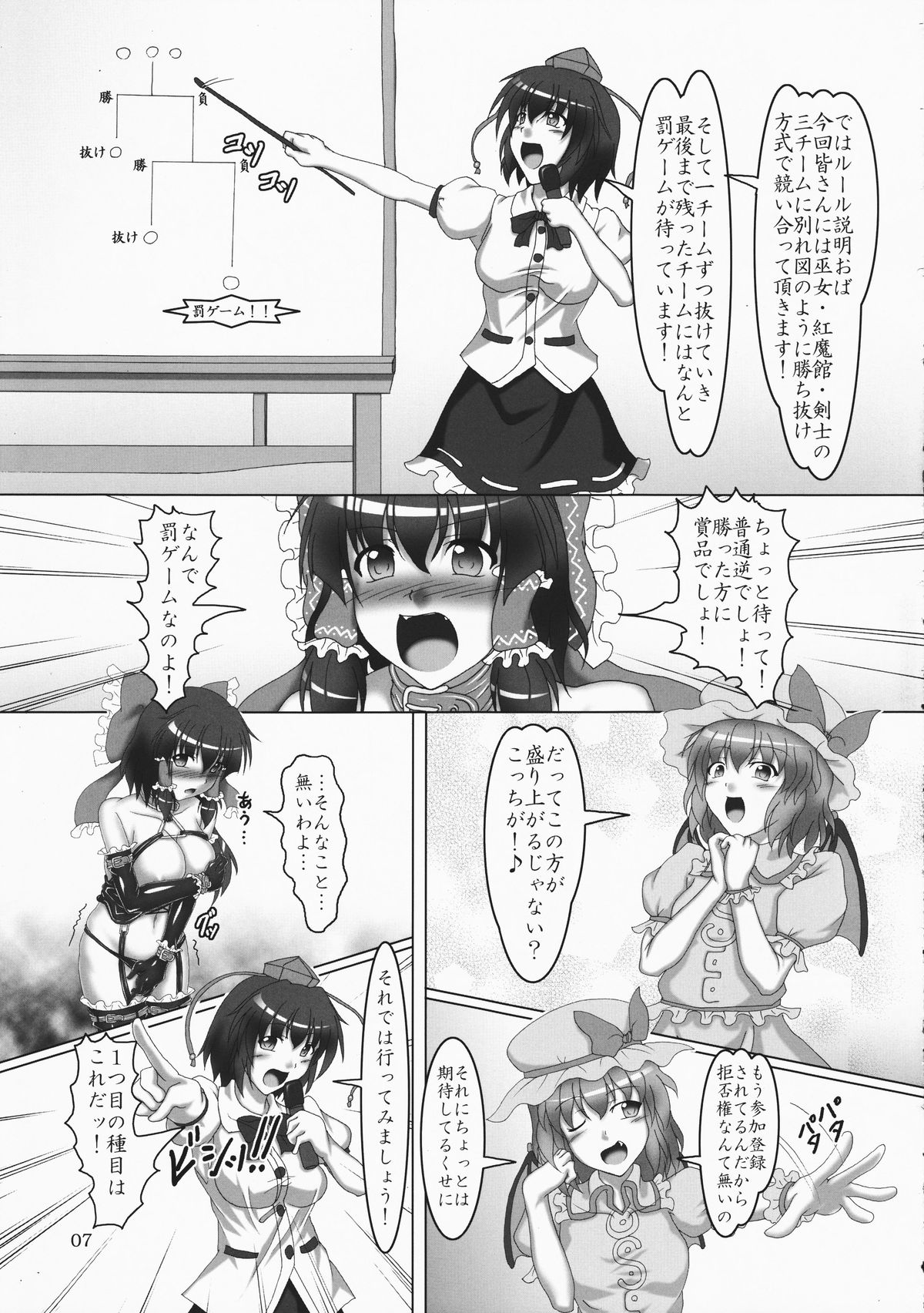 (C82) [光の燭 (光燭)] 東方ボンデジ運動会!! (東方Project)