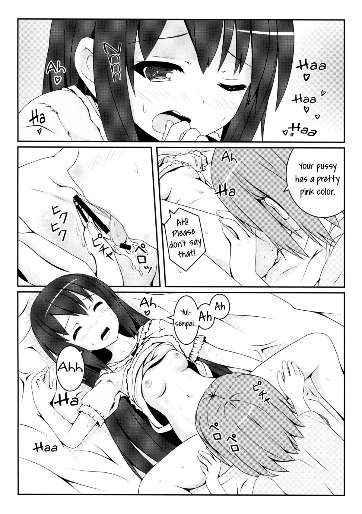 (C82) [milkberry (如月みゆ)] 夜の間だけの魔法 (けいおん!) [英訳]
