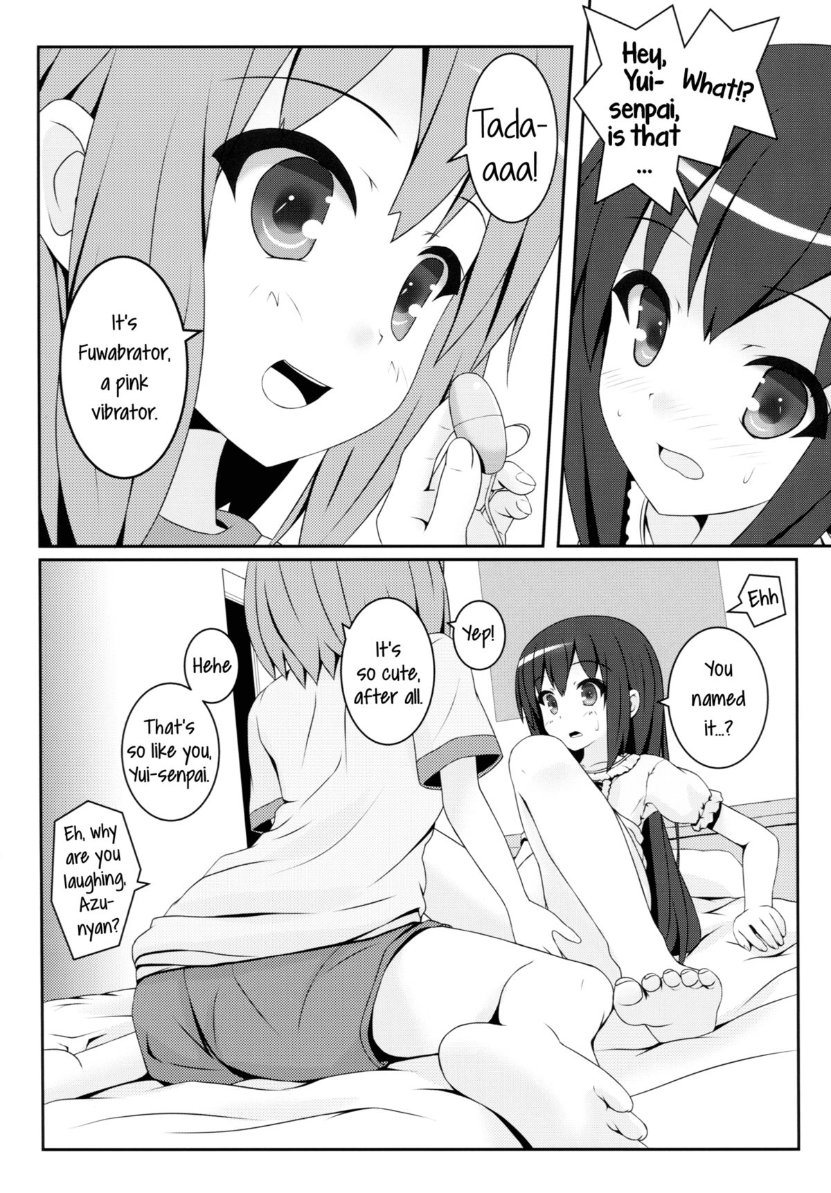 (C82) [milkberry (如月みゆ)] 夜の間だけの魔法 (けいおん!) [英訳]