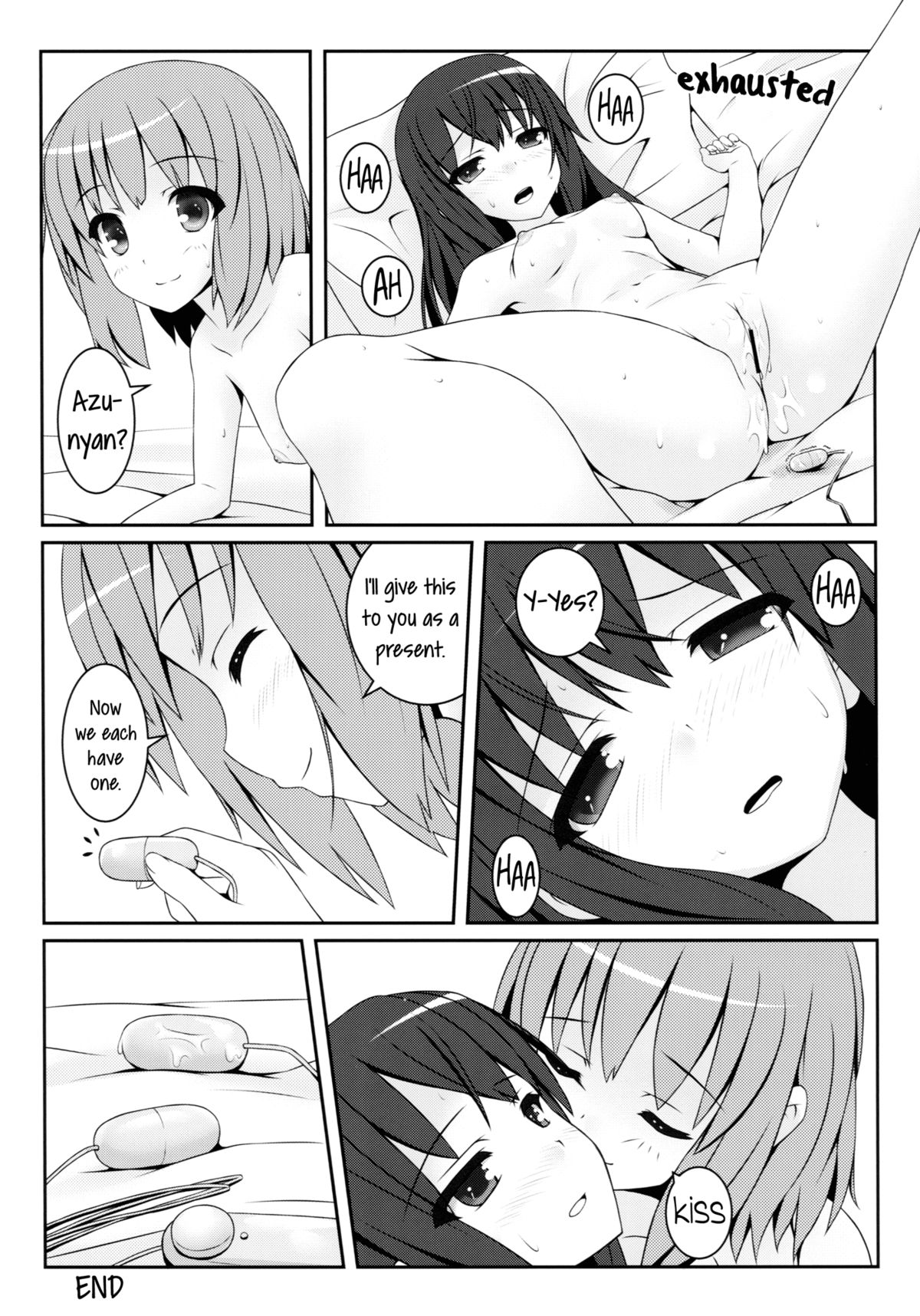 (C82) [milkberry (如月みゆ)] 夜の間だけの魔法 (けいおん!) [英訳]