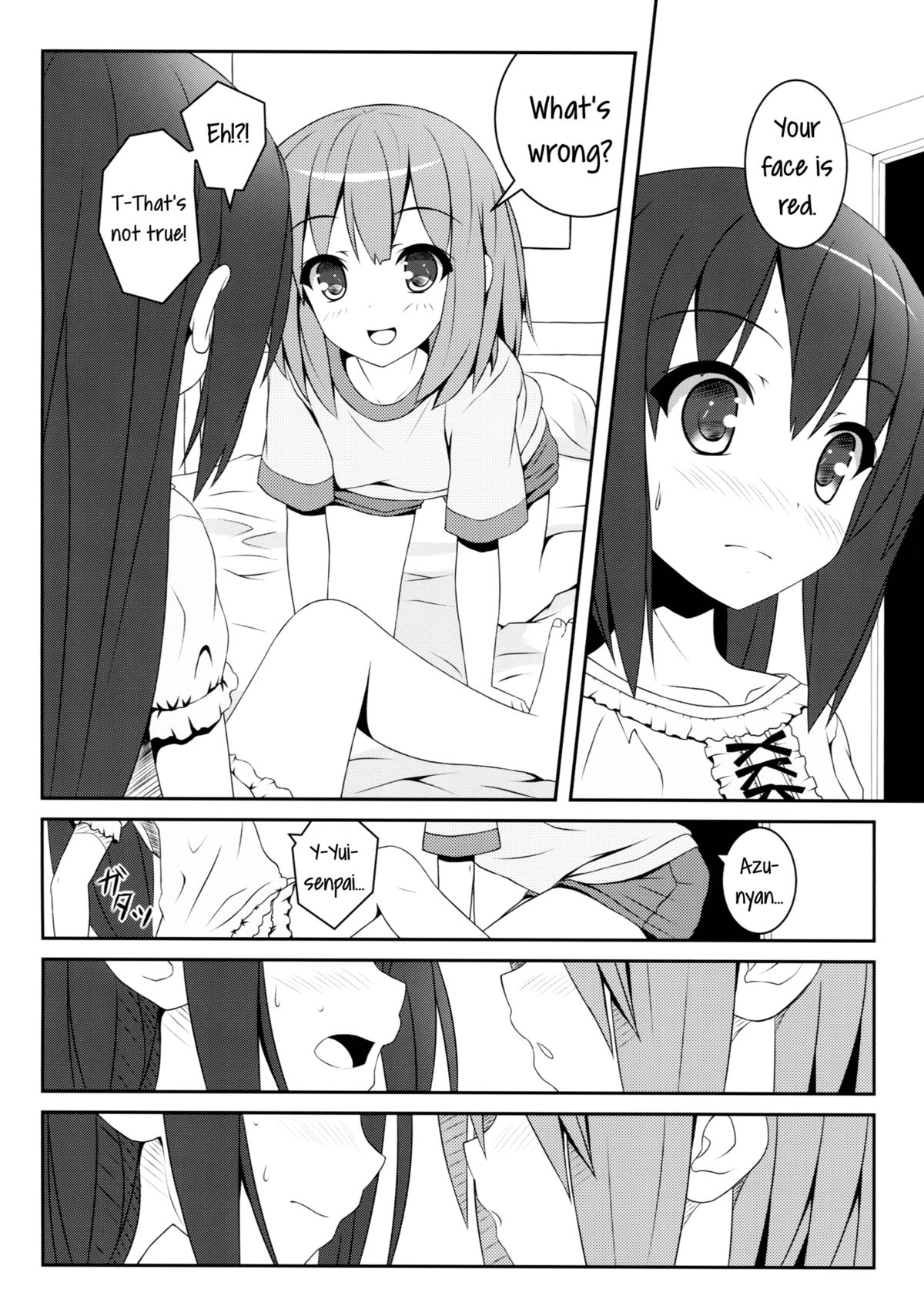 (C82) [milkberry (如月みゆ)] 夜の間だけの魔法 (けいおん!) [英訳]