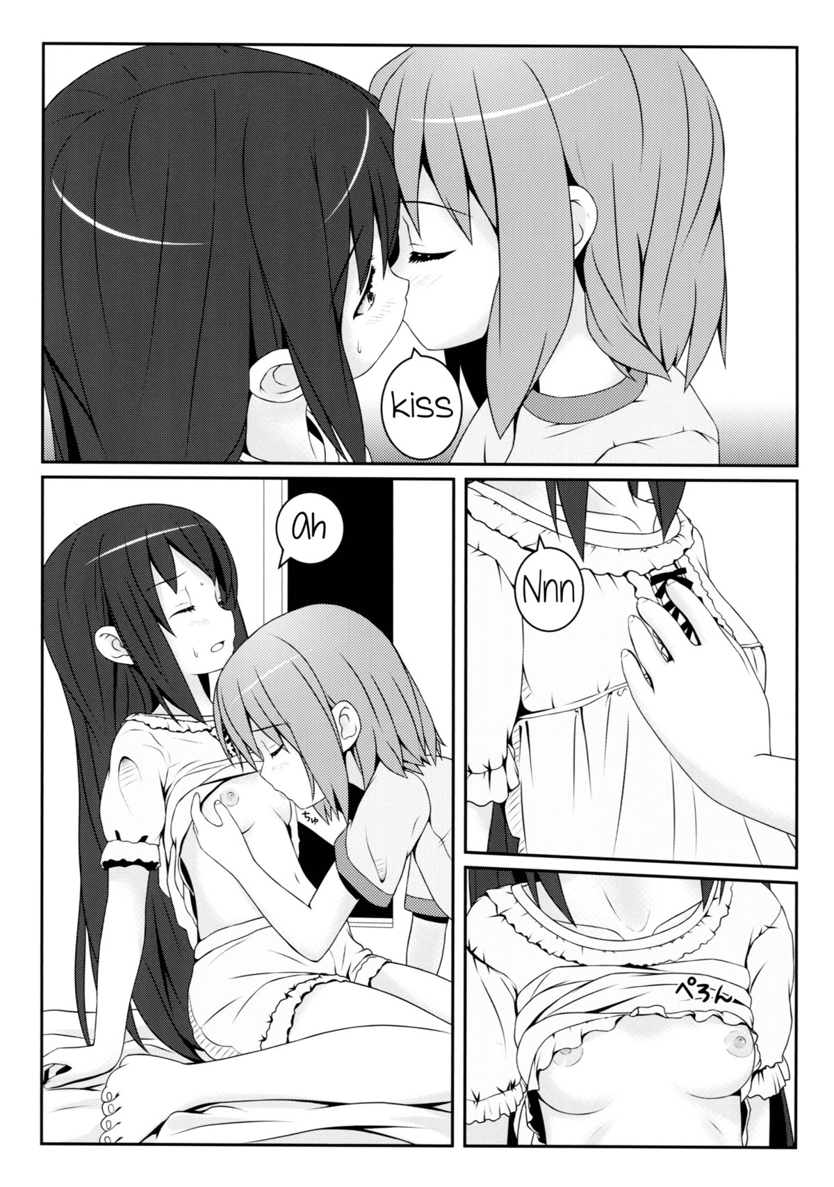 (C82) [milkberry (如月みゆ)] 夜の間だけの魔法 (けいおん!) [英訳]