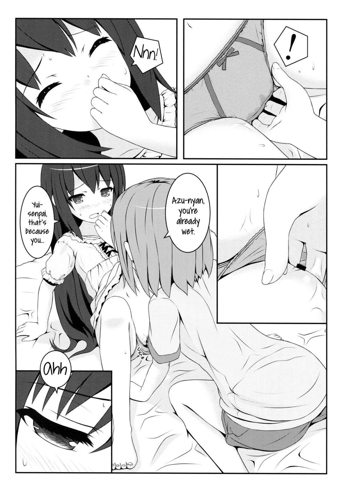 (C82) [milkberry (如月みゆ)] 夜の間だけの魔法 (けいおん!) [英訳]