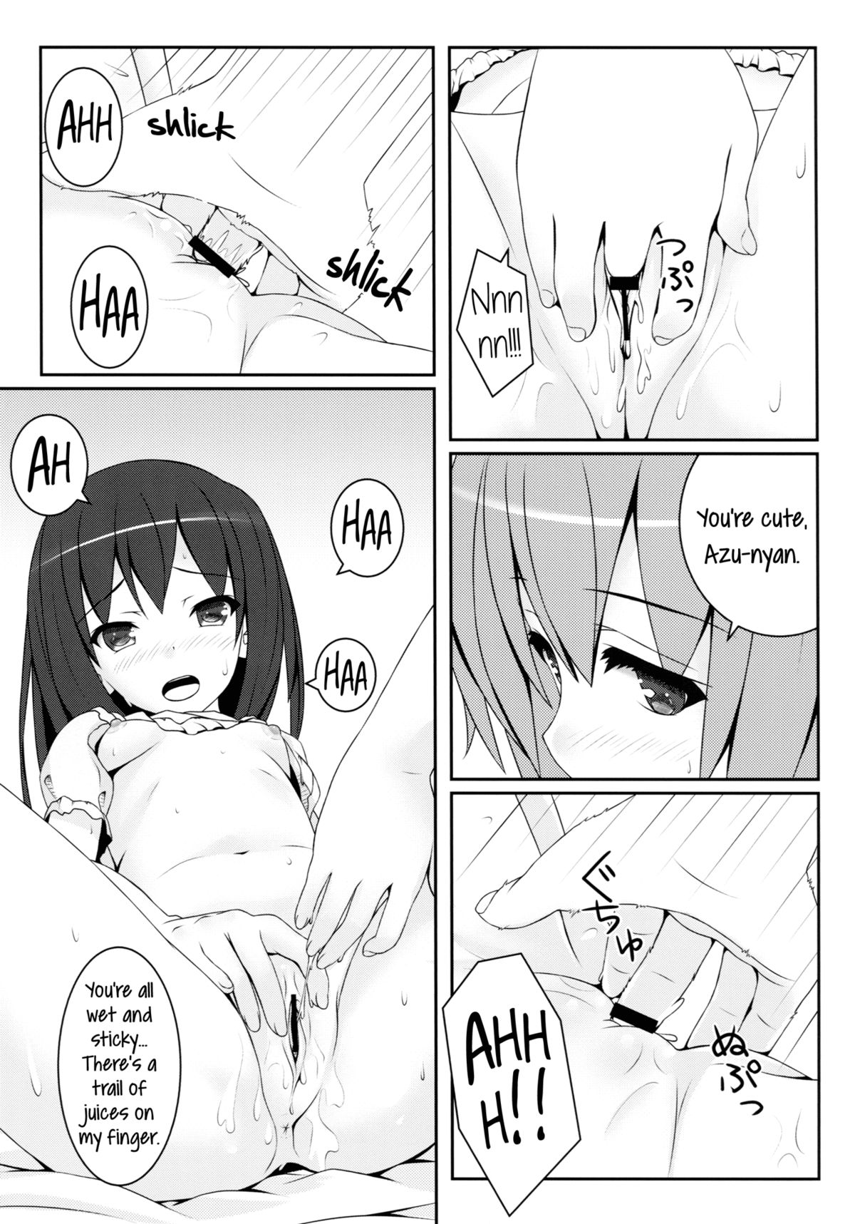 (C82) [milkberry (如月みゆ)] 夜の間だけの魔法 (けいおん!) [英訳]