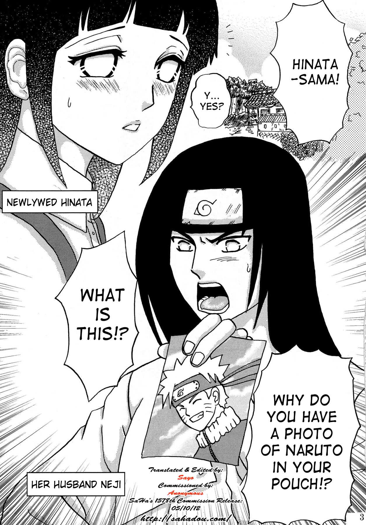 [ネジヒナの世界 (空也)] Escalation (Naruto) [英訳]