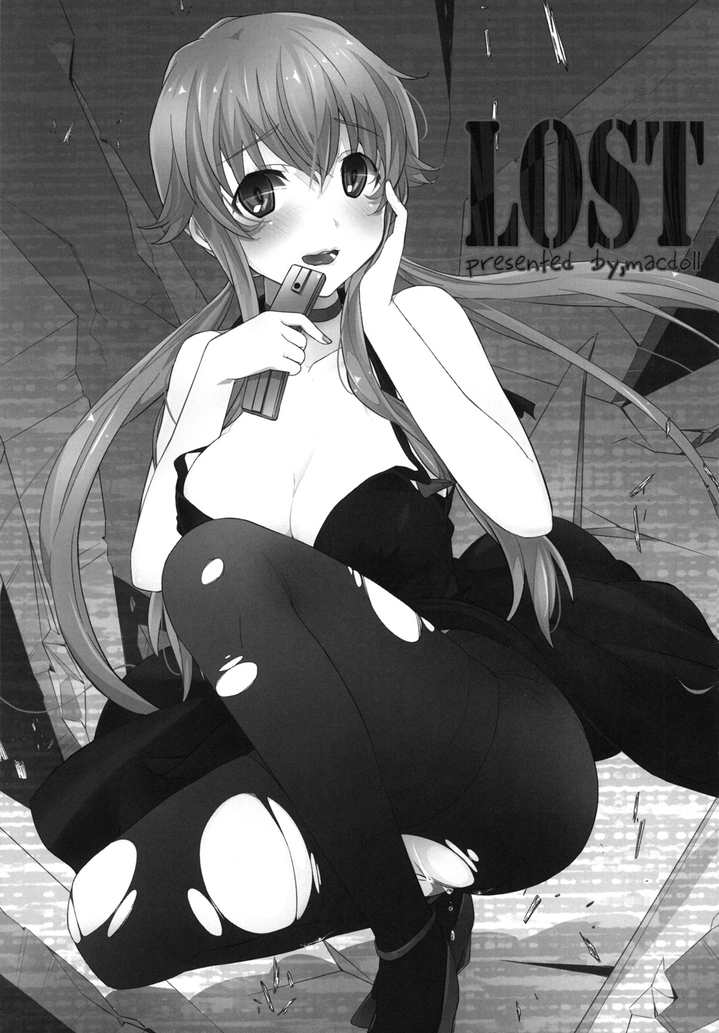 (C81) [macdoll (士嬢マコ(・c_・ ) )] LOST (未来日記) [英訳]