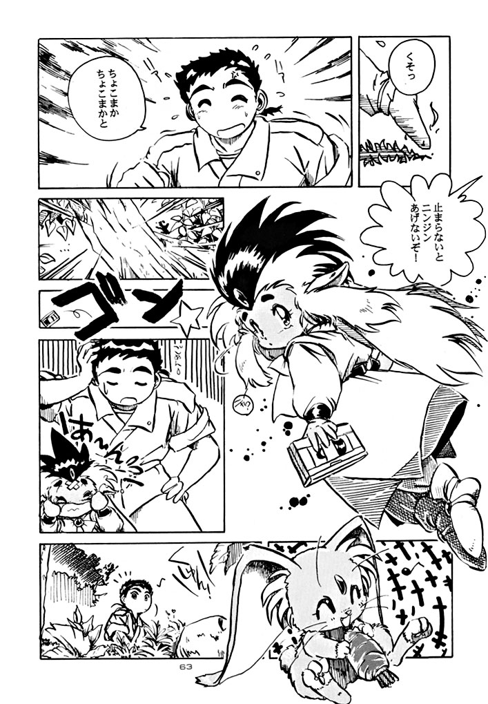 (C48) [夢何処社 (よろず)] キックの鬼 ファイヤー (天地無用!)
