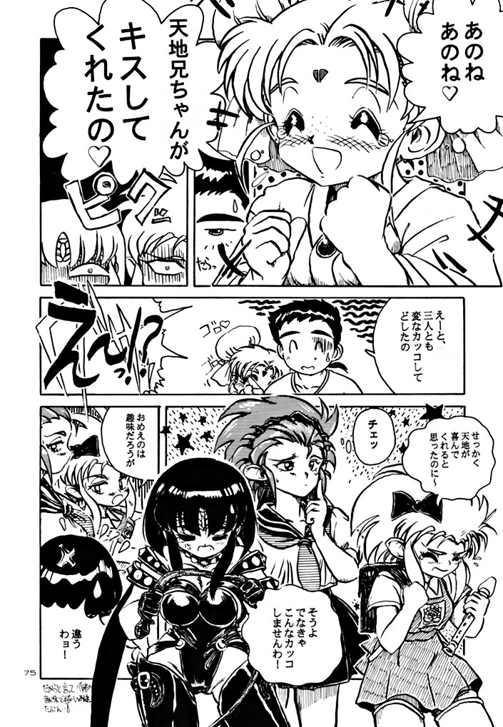(C48) [夢何処社 (よろず)] キックの鬼 ファイヤー (天地無用!)