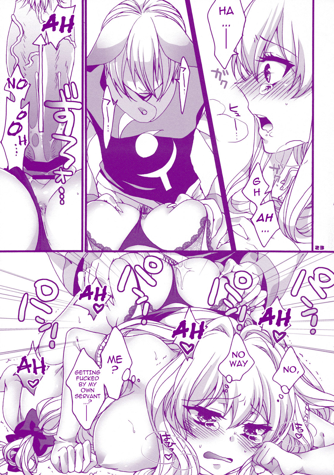 (例大祭8) [曖昧模糊 (もこ)] プリンス天狐は発情期 (東方Project) [英訳]