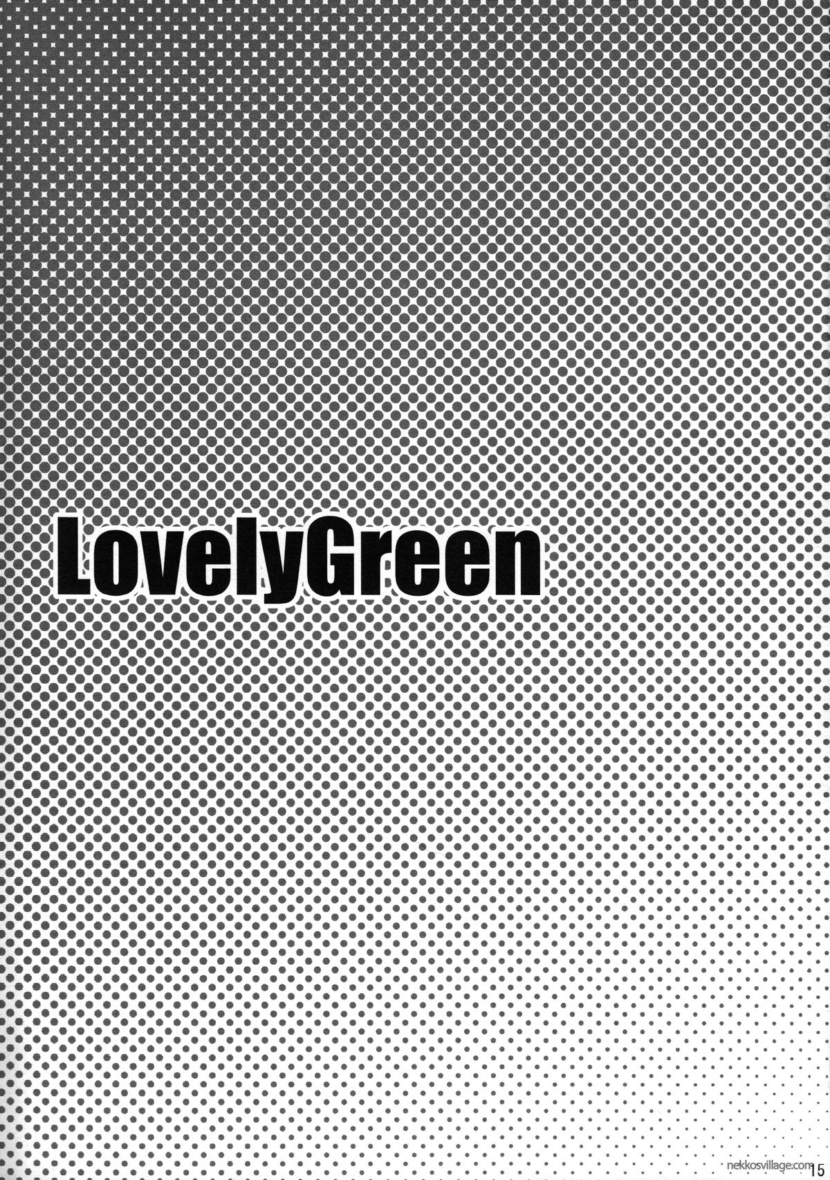 [Berry Lollipop (たかなし知那)] Lovely Green (ファイナルファンタジー IV) [英訳]