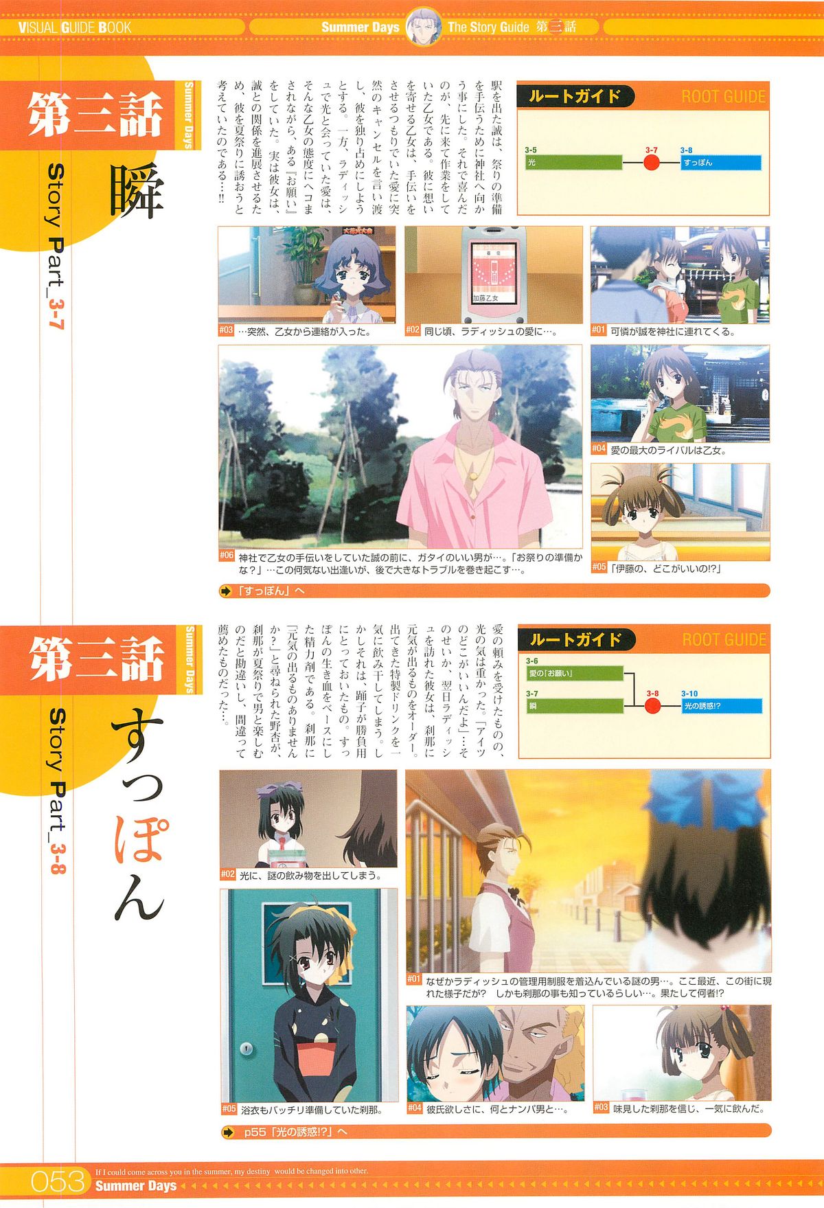 SummerDays ビジュアル・ガイドブック
