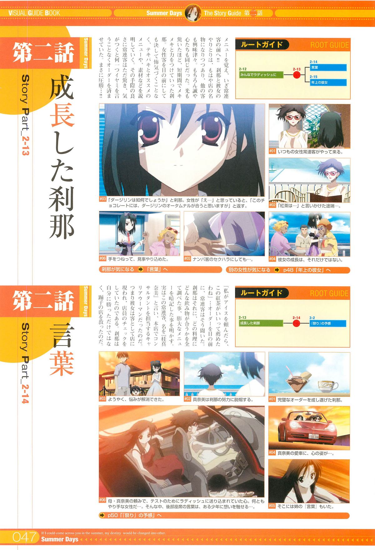 SummerDays ビジュアル・ガイドブック