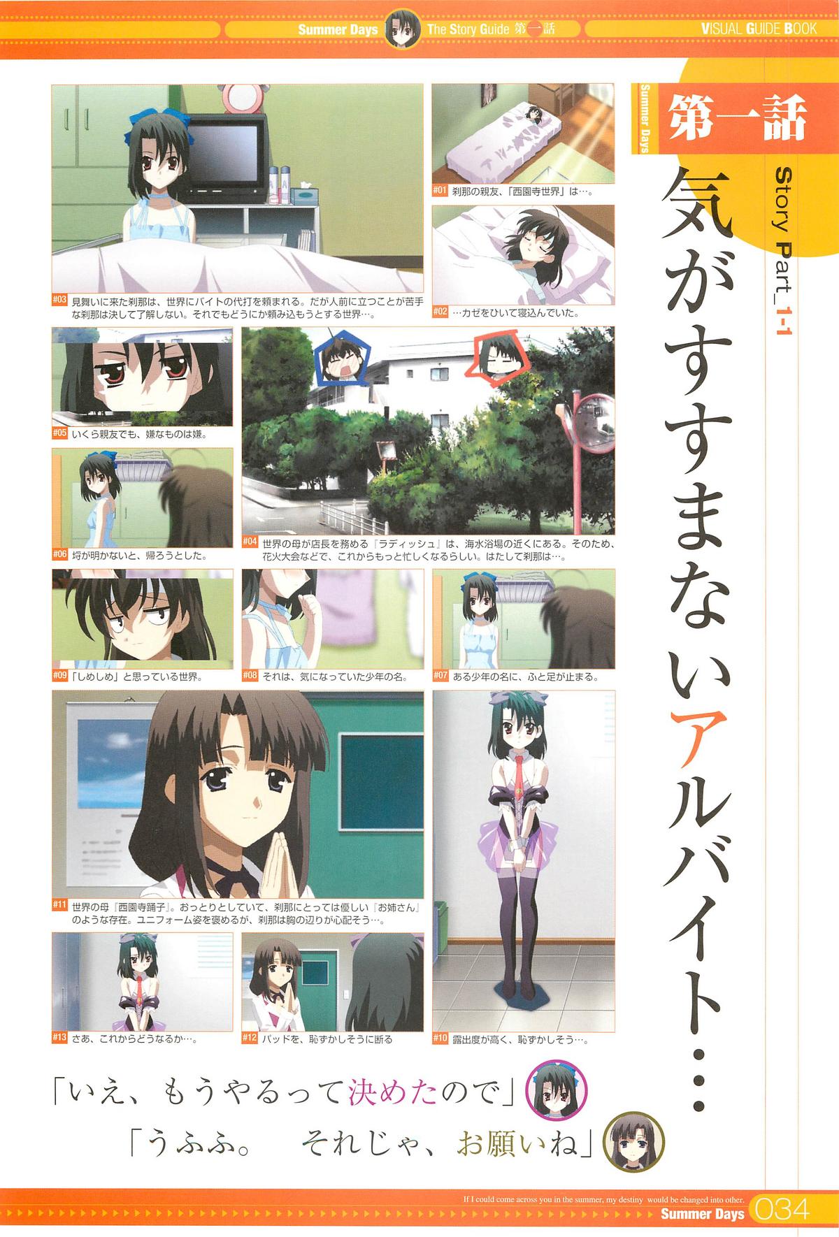 SummerDays ビジュアル・ガイドブック