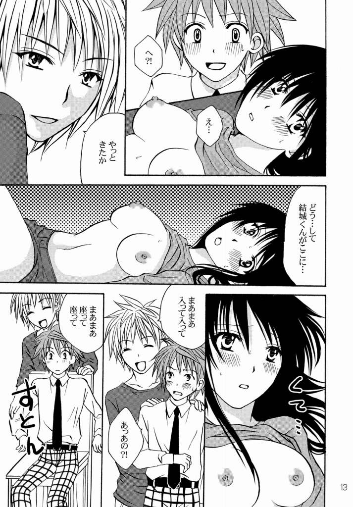 (C76) [氷月 (百乃木富夢)] 私と彼とお兄ちゃん (ToLOVEる-とらぶる-)