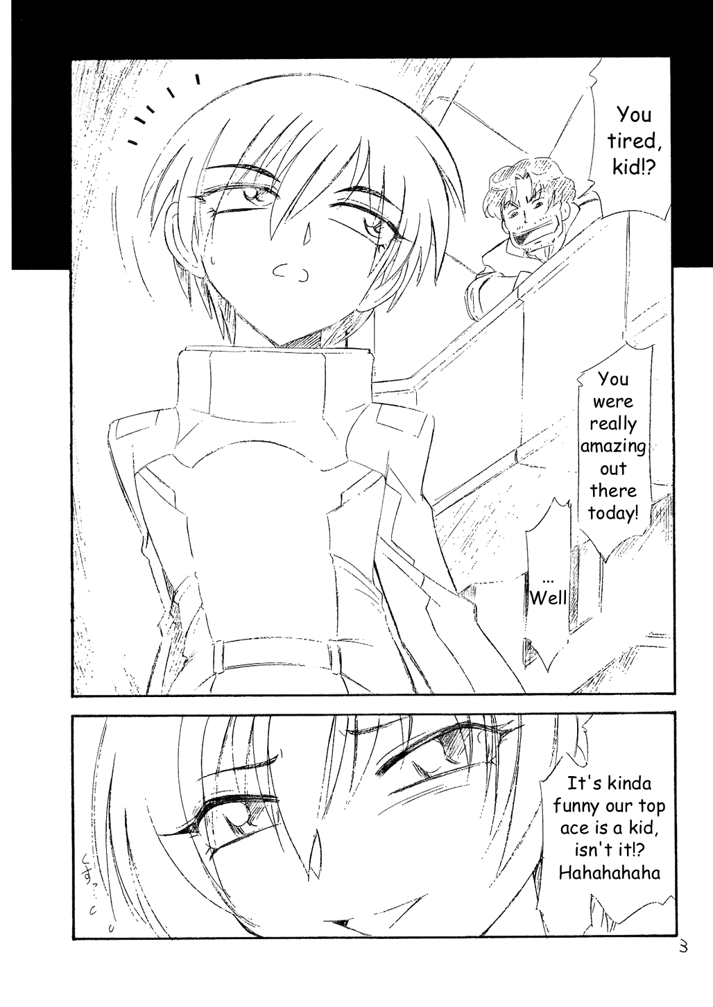 (Cレヴォ33) [EINSATZ GRUPPE (チャーリーにしなか)] ホントウノキモチ (機動戦士ガンダム SEED) [英訳]