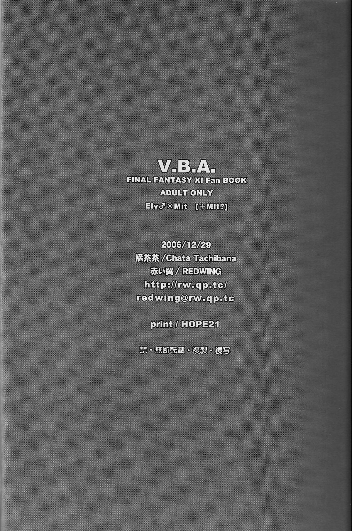 (C71) [赤い翼 (橘茶茶)] V.B.A. (ファイナルファンタジーXI)