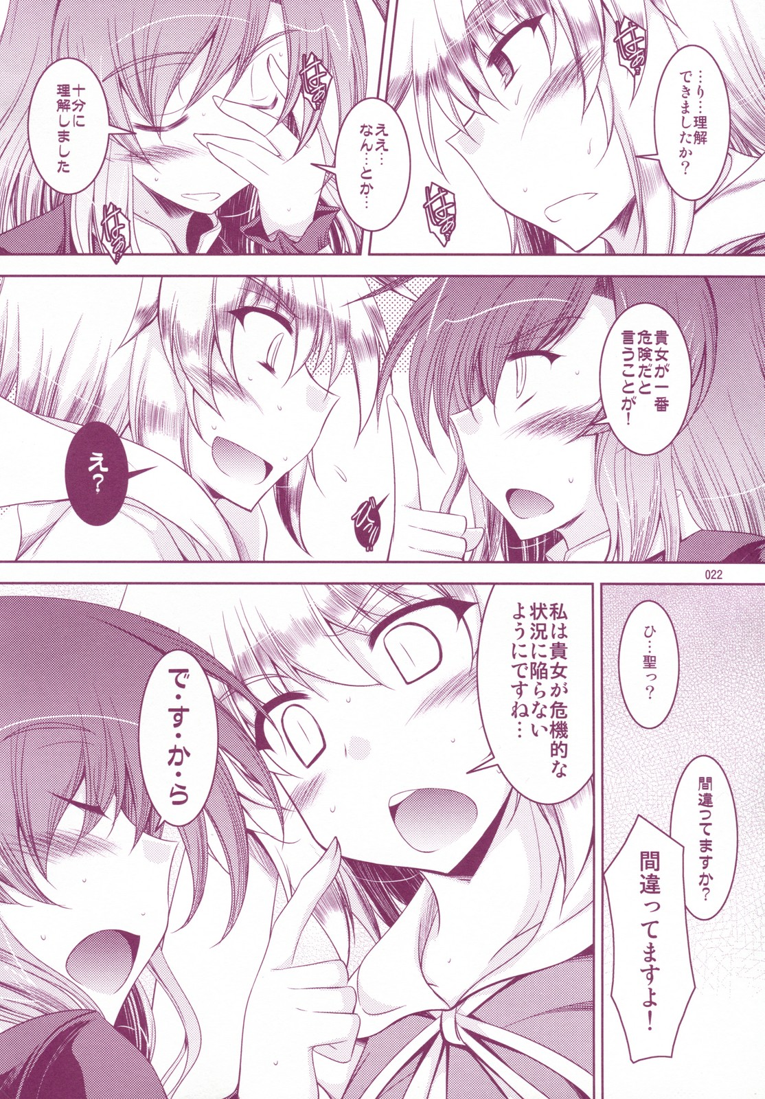 (C79) [赤だし。 (moto)] 捨身飼虎 PURPLE×YELLOW (東方Project)