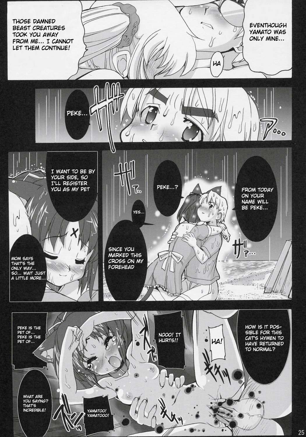 （C69）[剣郎工房（おりもとみなな）]魔法少女猫XXX F（魔法少女猫X）[英語]