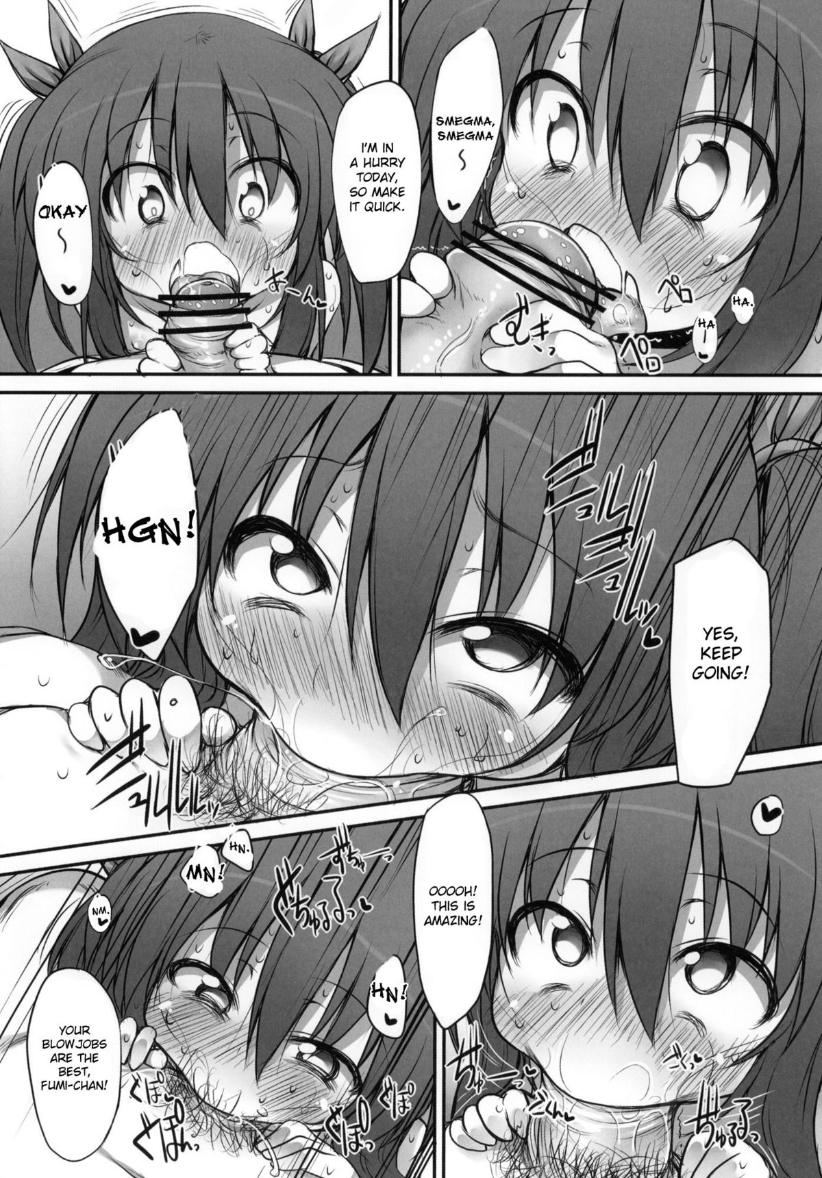 (サンクリ49) [Marked-two (まーくん、十一条)] ふみちゃんの観察日記(下) [英訳]