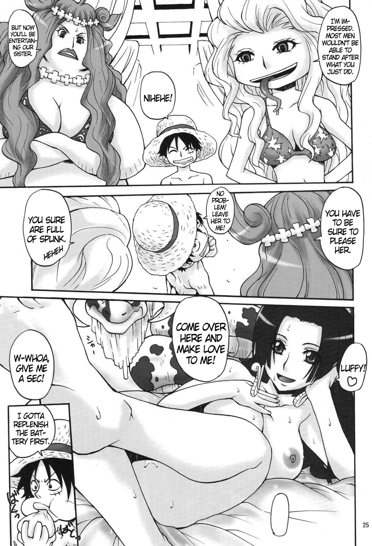 (C76) [漫画な。 (ドルタ、にしも)] NyanNyan 蛇姫 (ワンピース) [英訳]