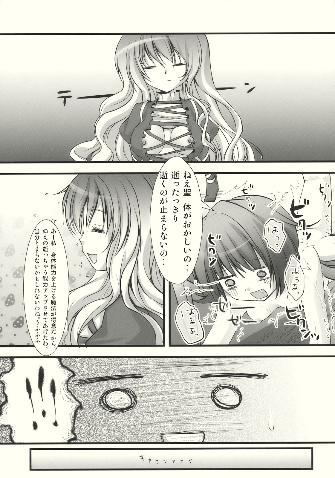 (例大祭7) [きのこのみ (kino, konomi)] ぬえと白蓮と正体不明の××× (東方Project)