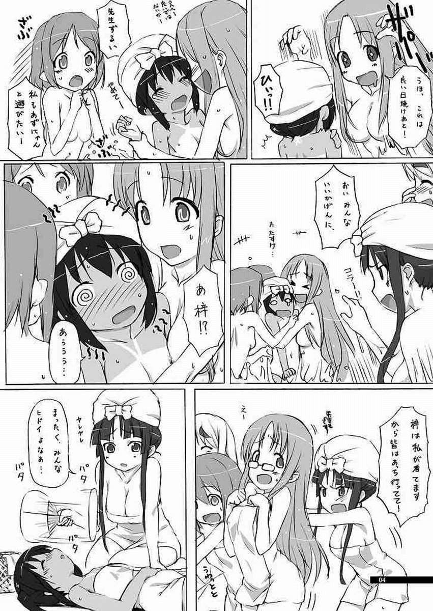 (C76) [時間差攻撃 (GEN)] 夏のゆううつ (けいおん!)