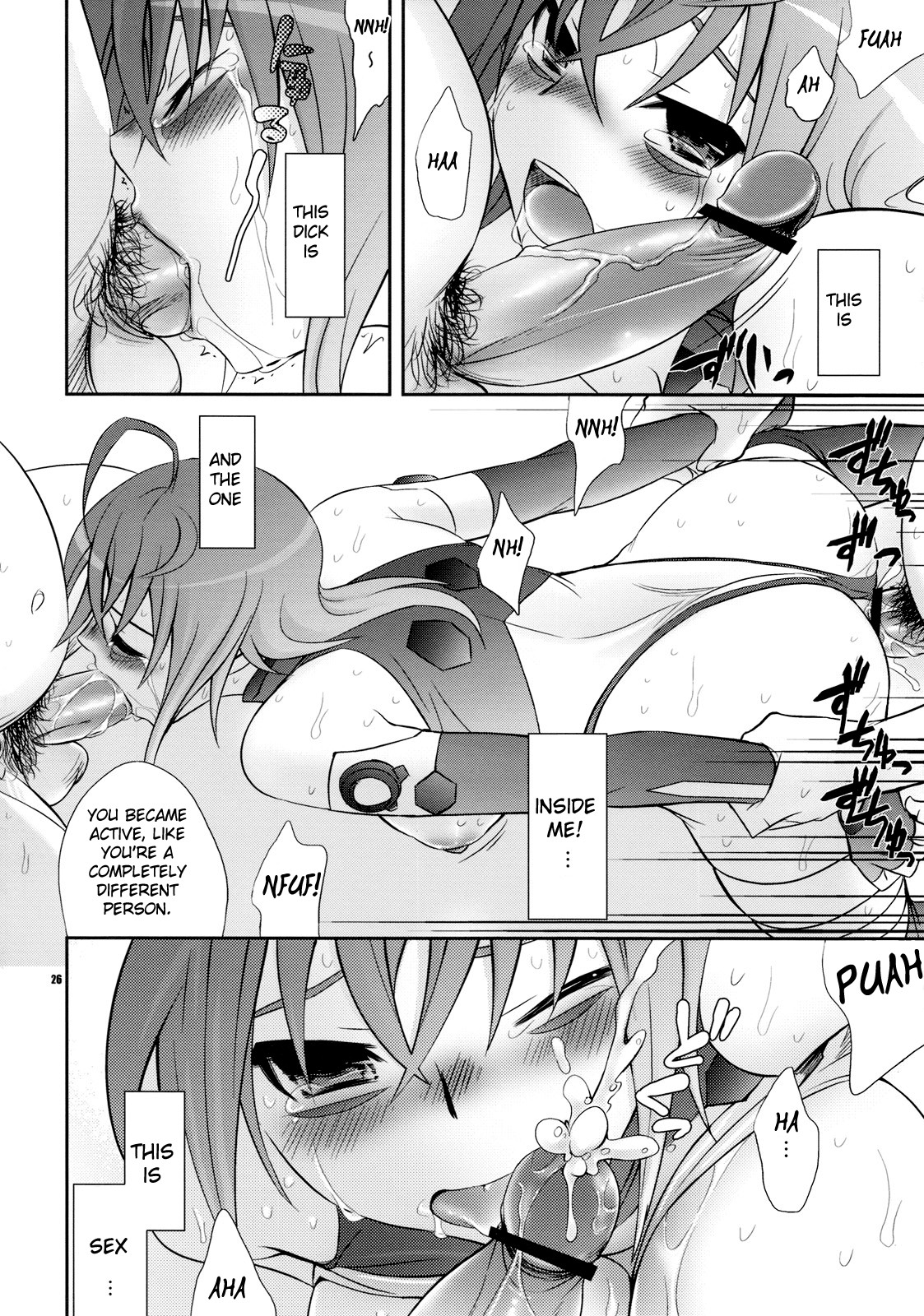(COMIC1☆3) [Crazy9 (いちたか)] 宇宙から堕ちた少女 (宇宙をかける少女) [英訳]