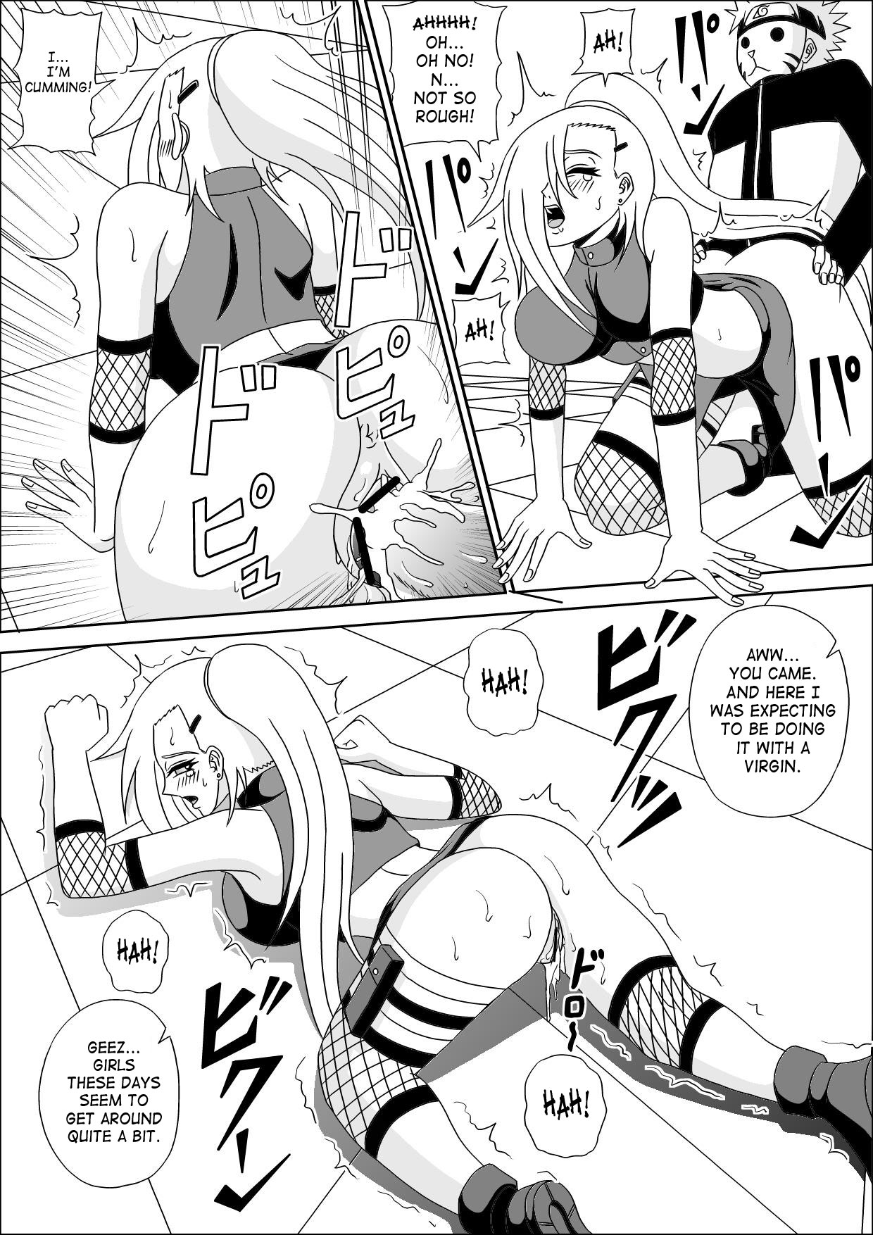 [ピラミッドハウス (マッスルマン)] くノ一陵辱種付修行 (ナルト) [英訳]