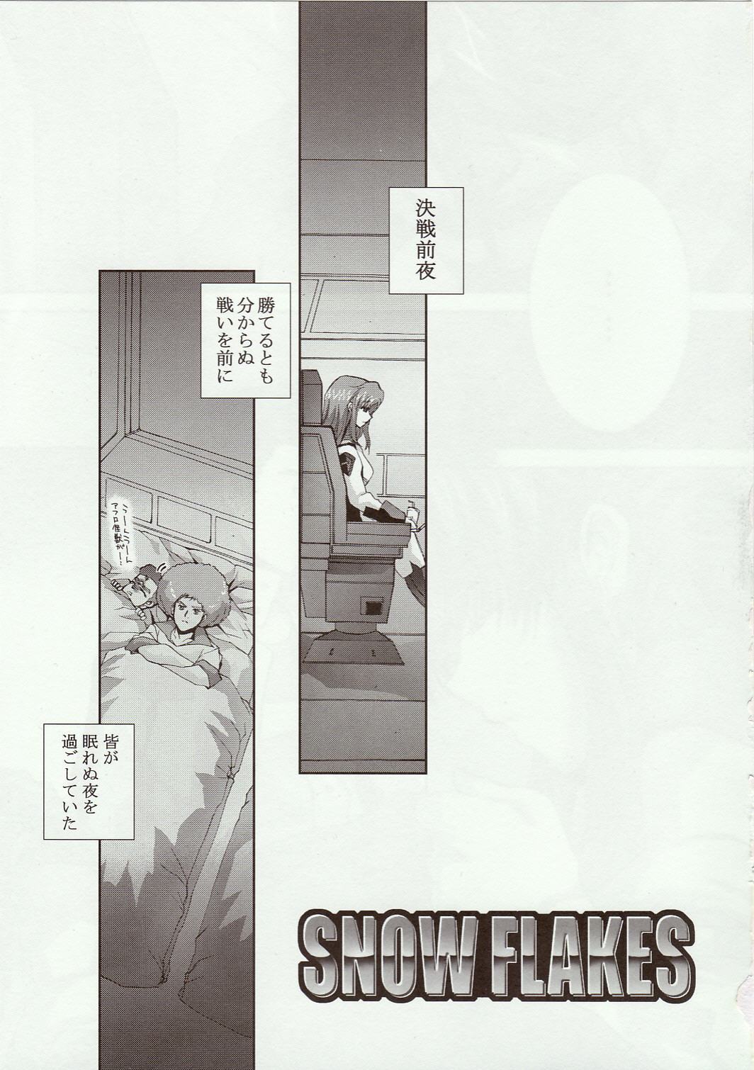 (コミックキャッスル2005) [FANTASY WIND (しなのゆら)] SNOW FLAKESα (スーパーロボット大戦)