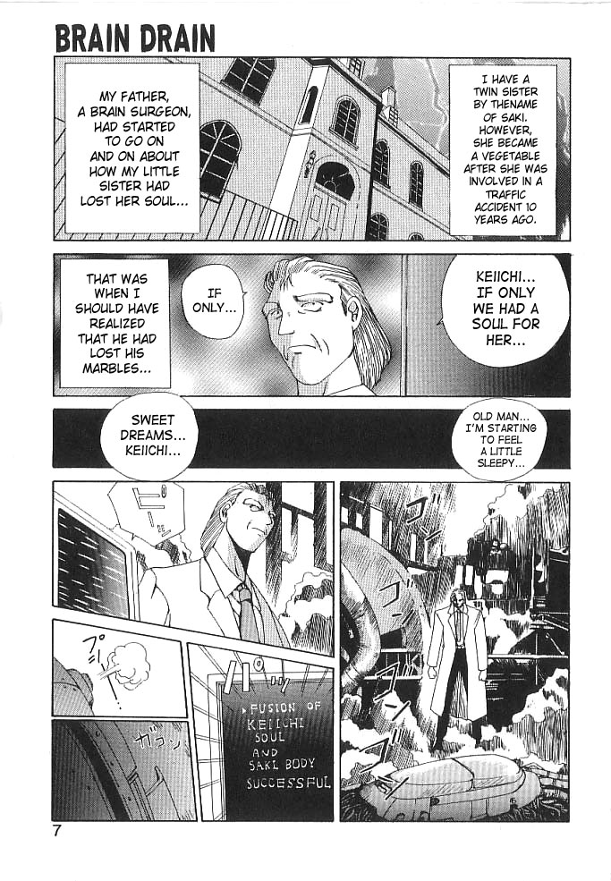 [月下冴喜] BRAIN DRAIN [英訳]