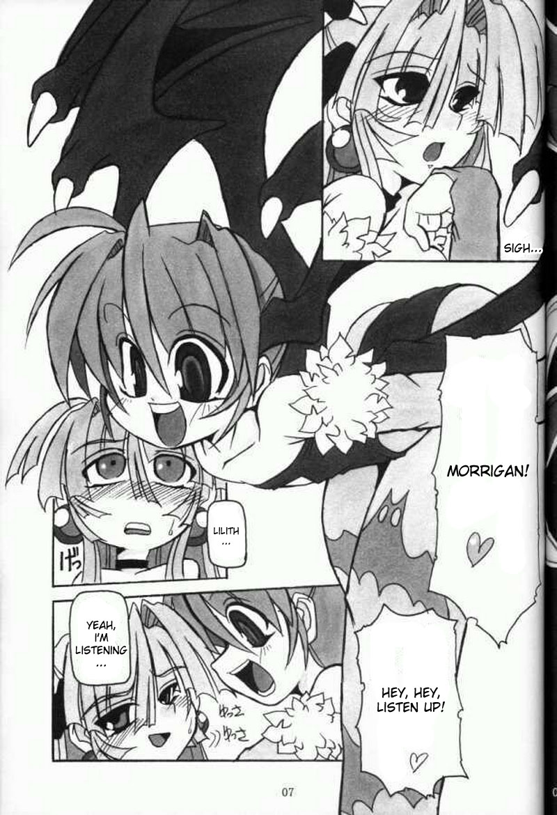 （C61）[NNZ DAN（グレートマジン）]萌えよ!!モリガン（ヴァンパイア）[英語]