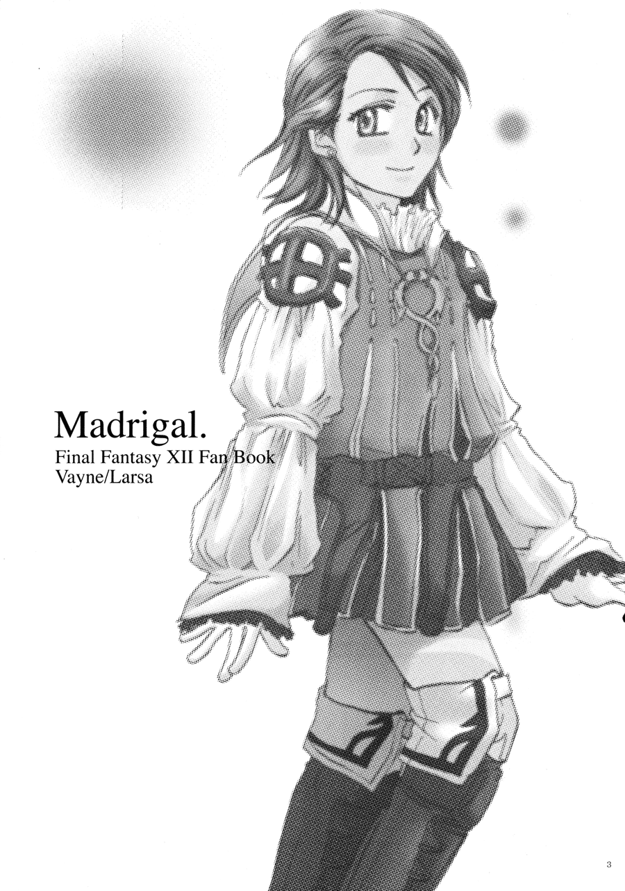 (コミックキャラクターズ! 2) [STUDIOGIMLI (ハリィ)] Madrigal (ファイナルファンタジー XII)