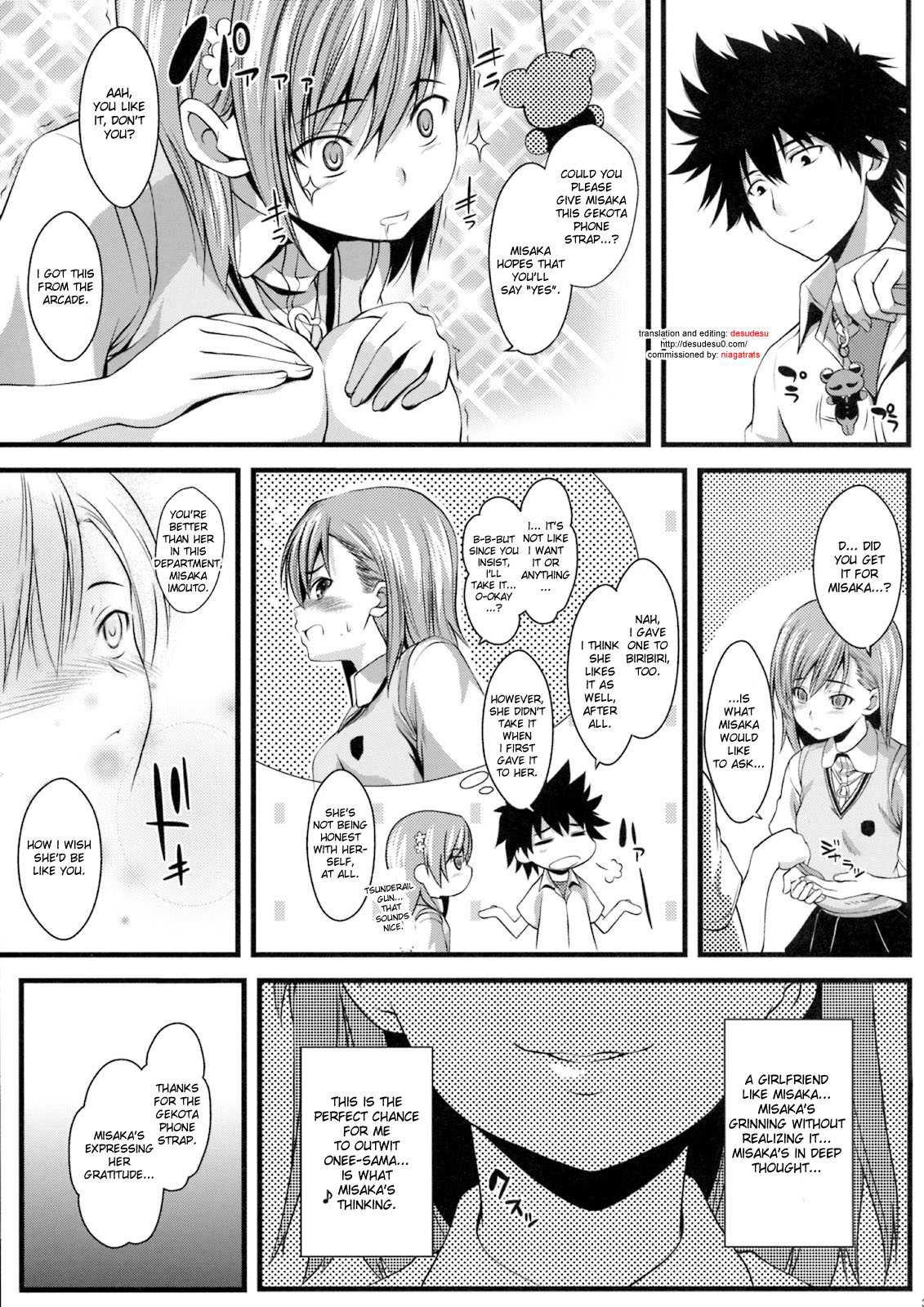 (COMIC1☆3) [SAZ (soba, 双九朗)] ゲコ太まっくす！！ (とある魔術の禁書目録) [英訳]