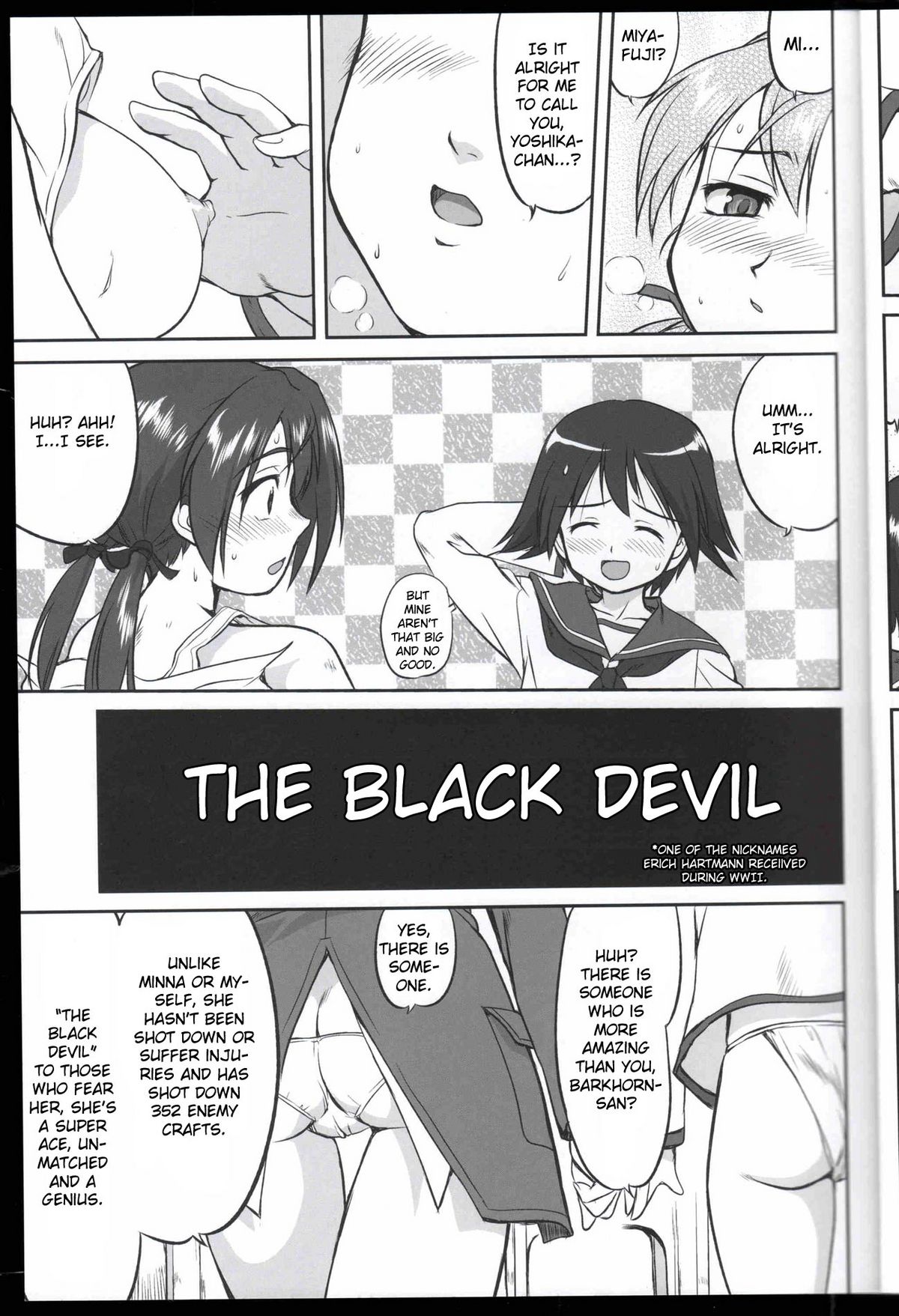 (C75) [蛸壷屋 (TK)] 魔女たちのノーパンツ (ストライクウィッチーズ) [英訳]