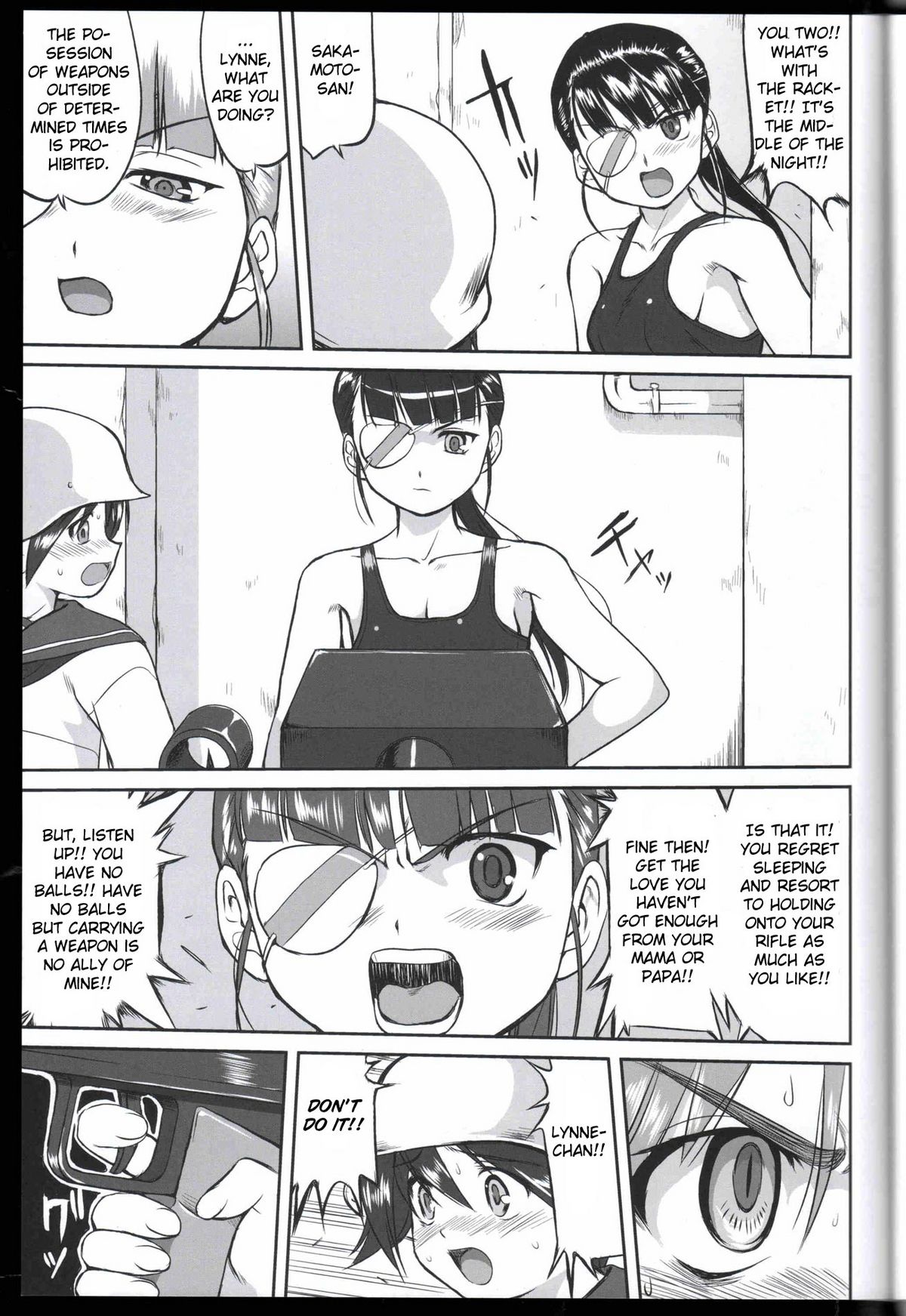 (C75) [蛸壷屋 (TK)] 魔女たちのノーパンツ (ストライクウィッチーズ) [英訳]