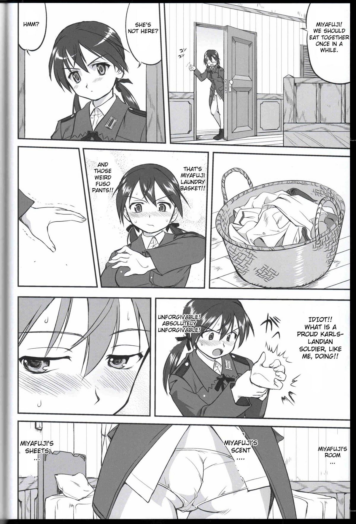 (C75) [蛸壷屋 (TK)] 魔女たちのノーパンツ (ストライクウィッチーズ) [英訳]