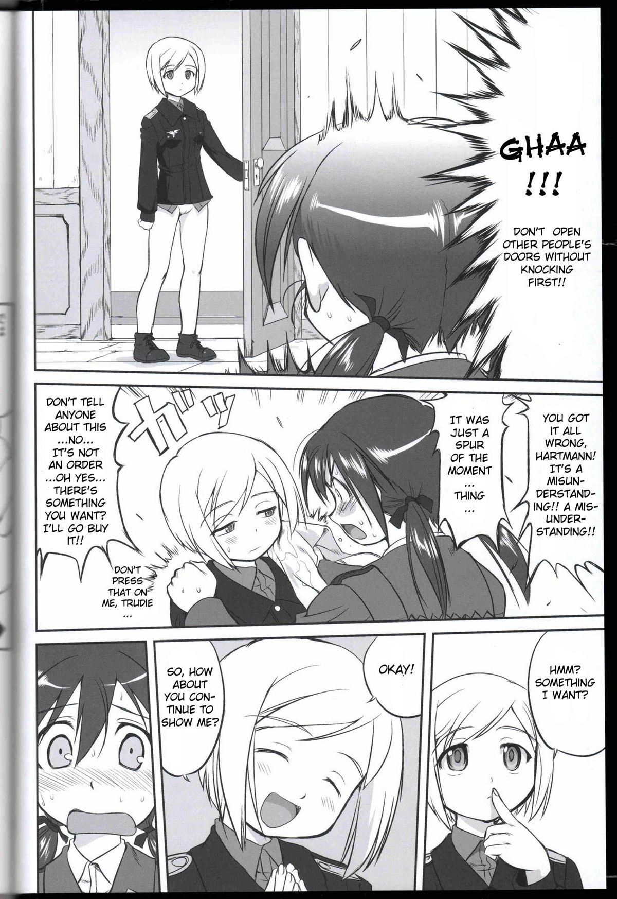 (C75) [蛸壷屋 (TK)] 魔女たちのノーパンツ (ストライクウィッチーズ) [英訳]