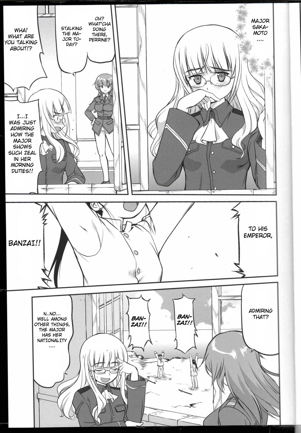 (C75) [蛸壷屋 (TK)] 魔女たちのノーパンツ (ストライクウィッチーズ) [英訳]