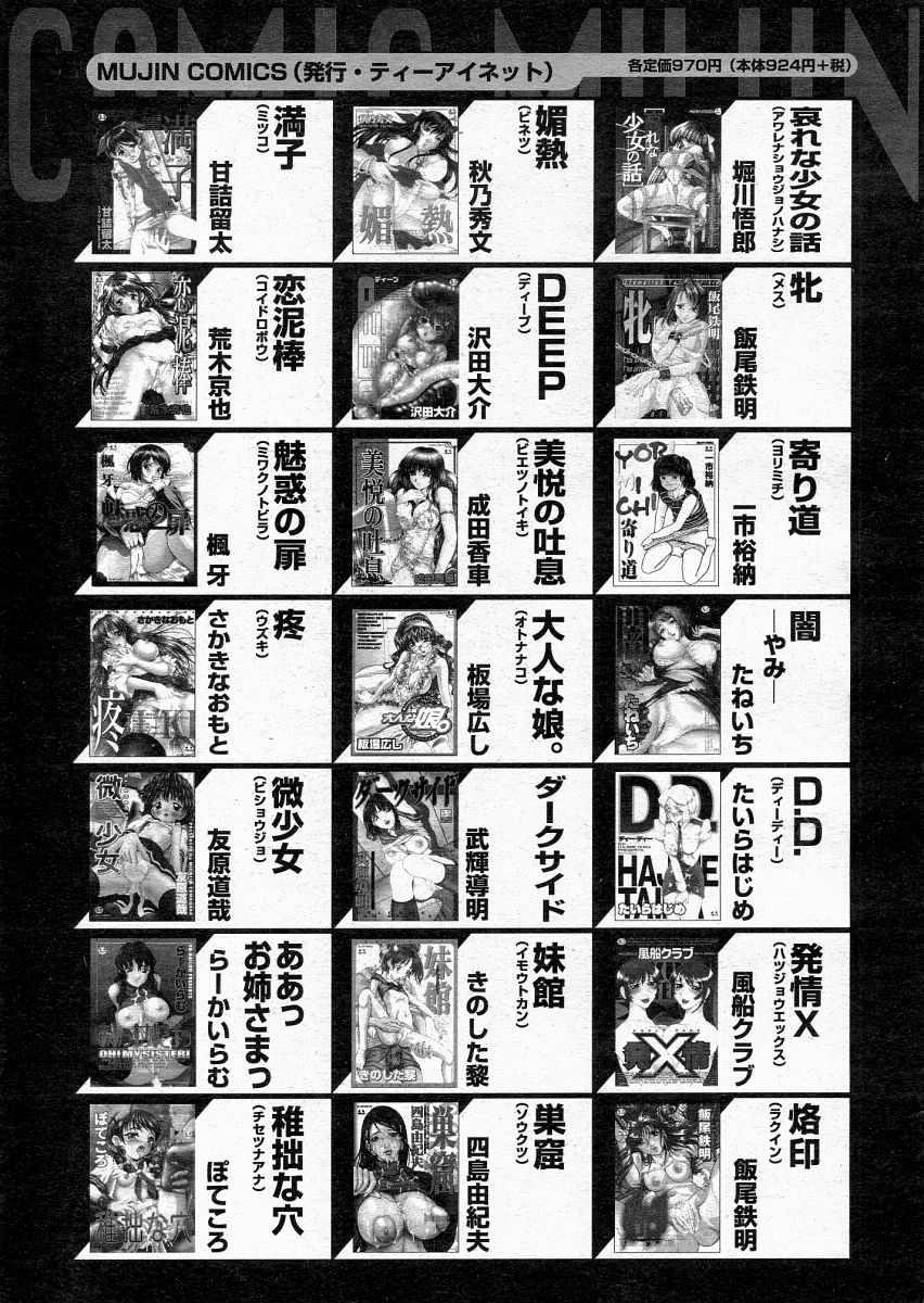 COMIC MUJIN 2004年6月号